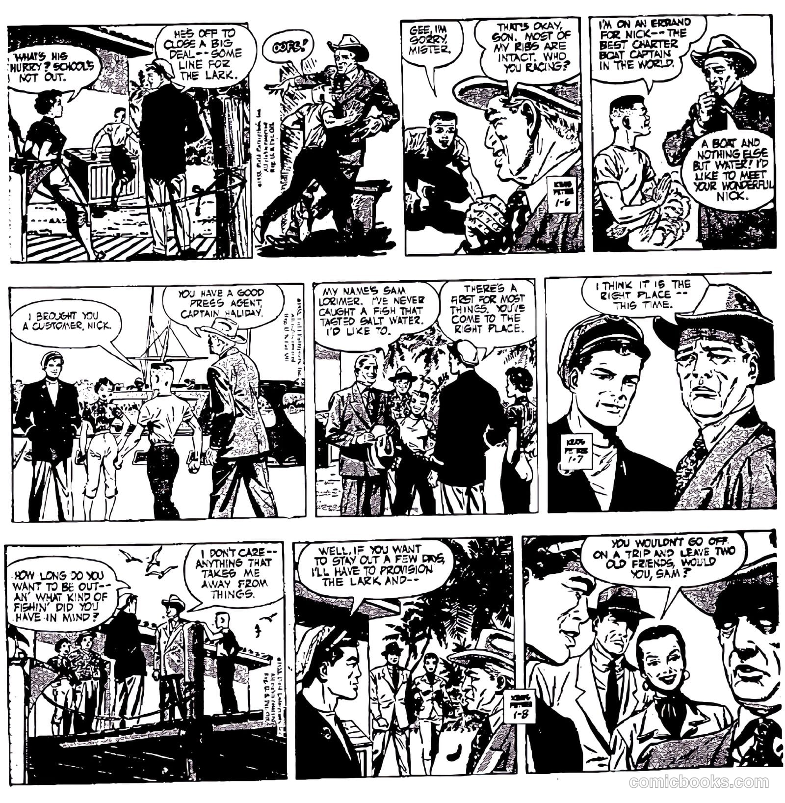Nick Haliday #1 (1956) — page 2 of 16