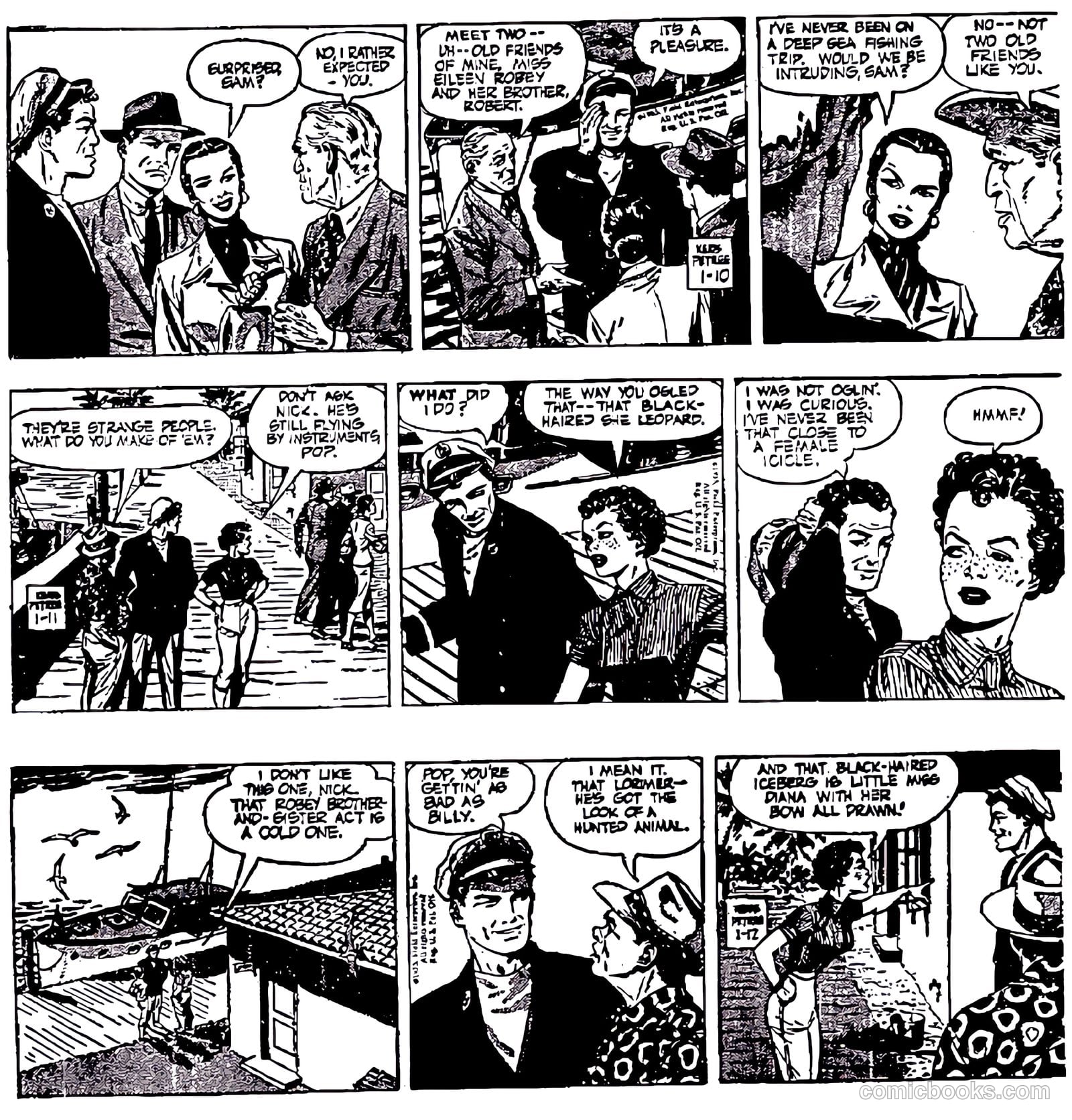 Nick Haliday #1 (1956) — page 3 of 16