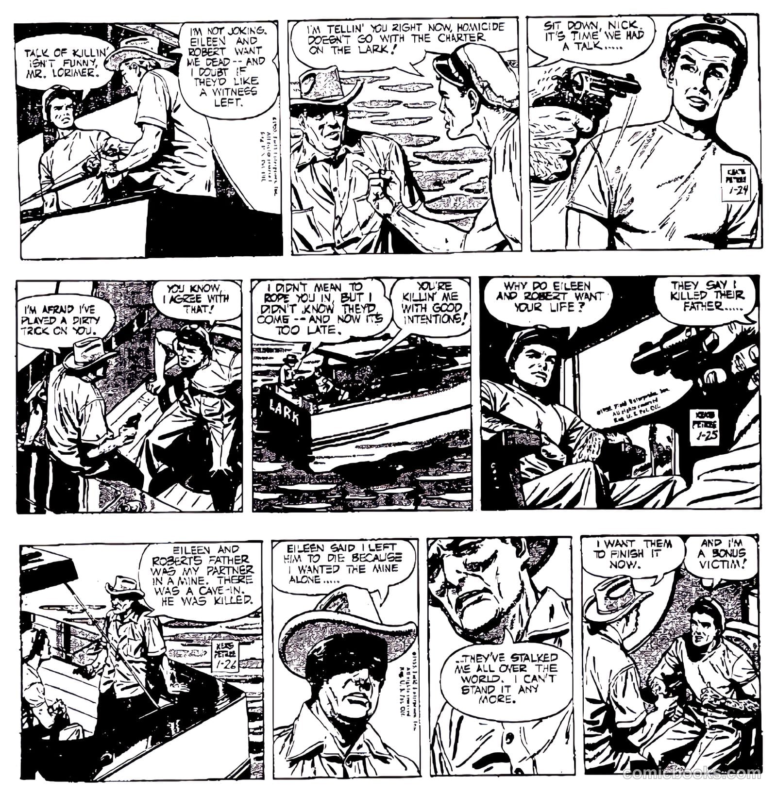 Nick Haliday #1 (1956) — page 7 of 16