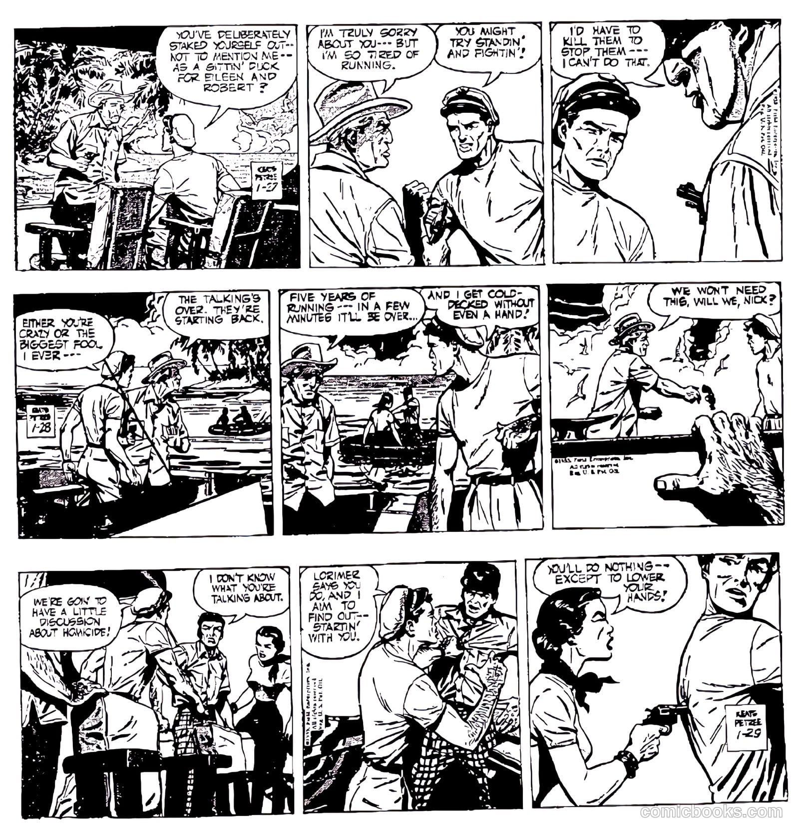 Nick Haliday #1 (1956) — page 8 of 16