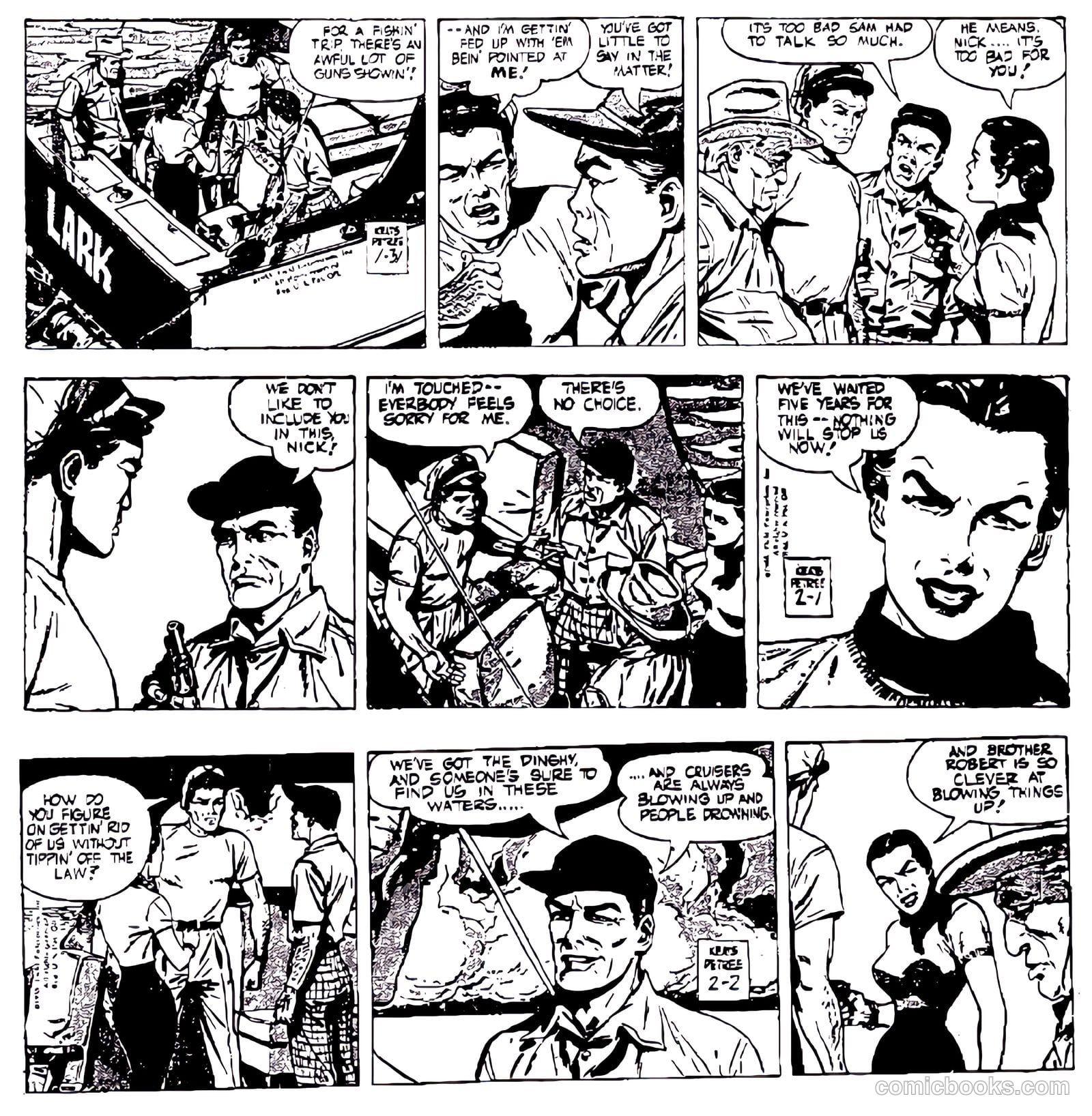 Nick Haliday #1 (1956) — page 9 of 16