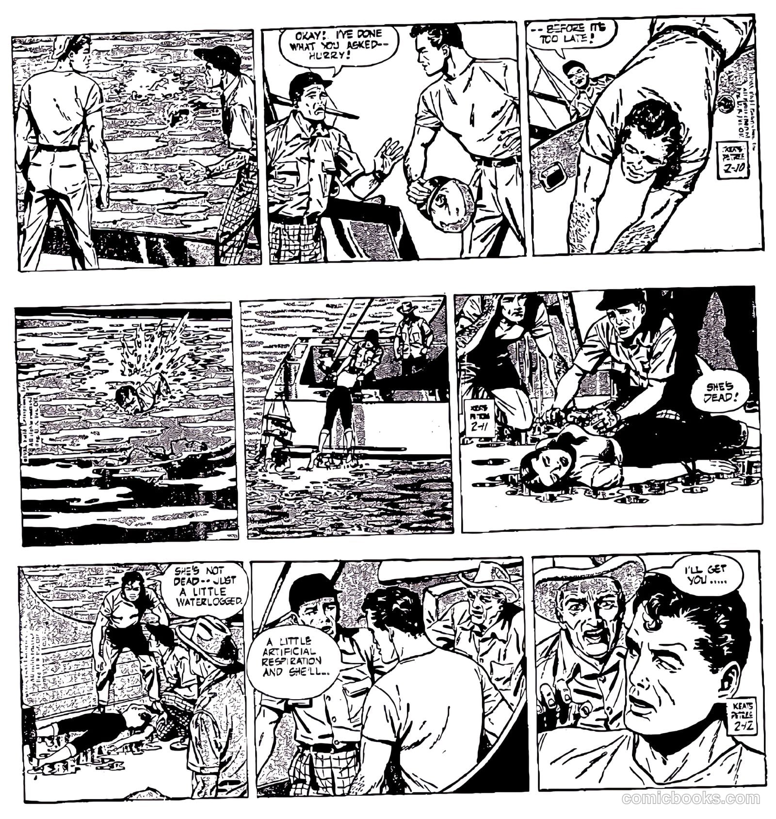 Nick Haliday #1 (1956) — page 12 of 16