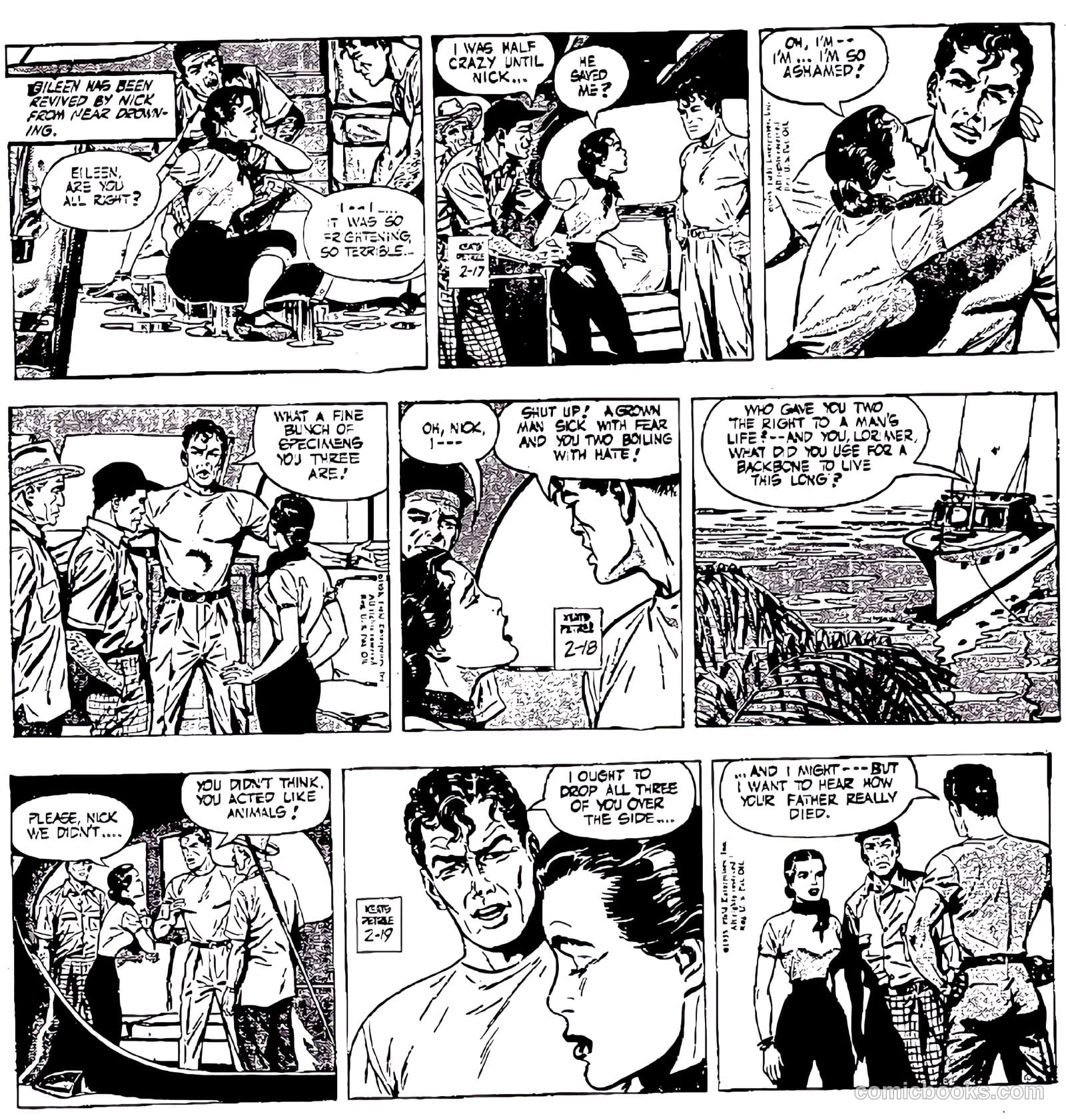 Nick Haliday #1 (1956) — page 14 of 16