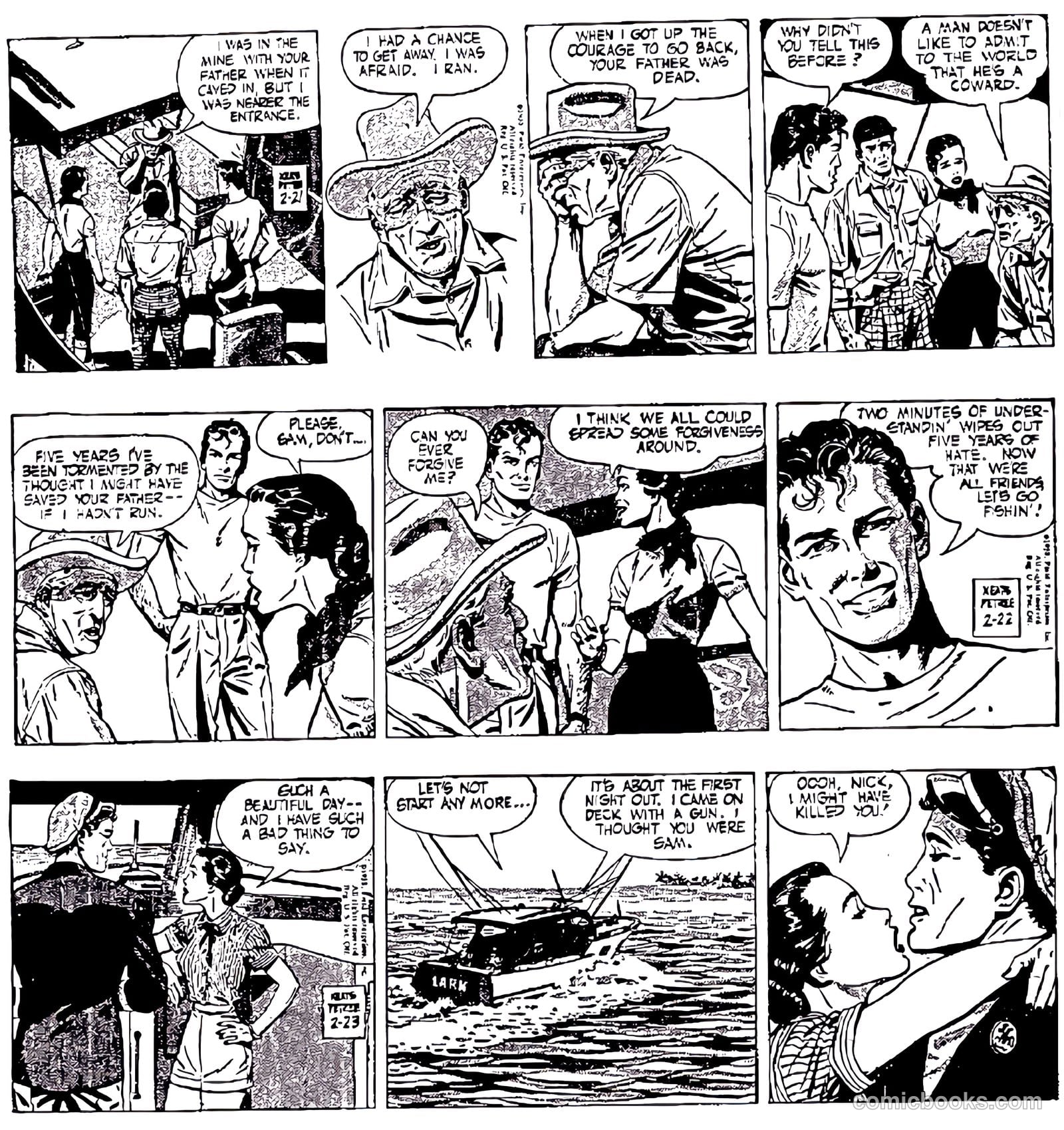 Nick Haliday #1 (1956) — page 15 of 16