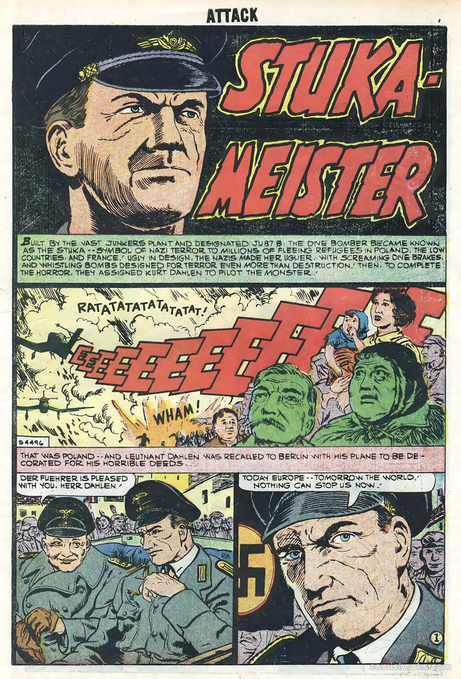 Attack! #55 (1958) — page 3 of 36