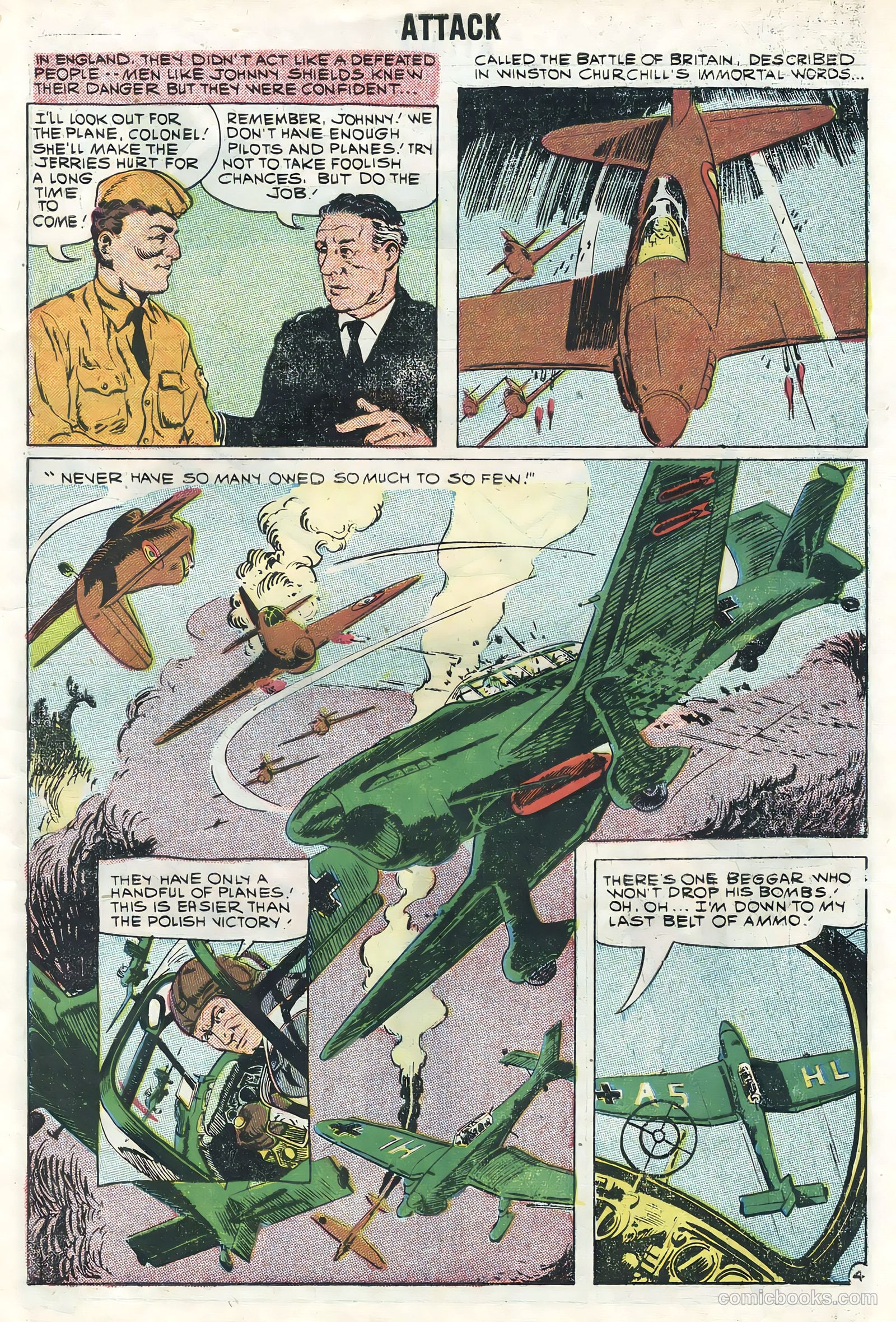 Attack! #55 (1958) — page 7 of 36