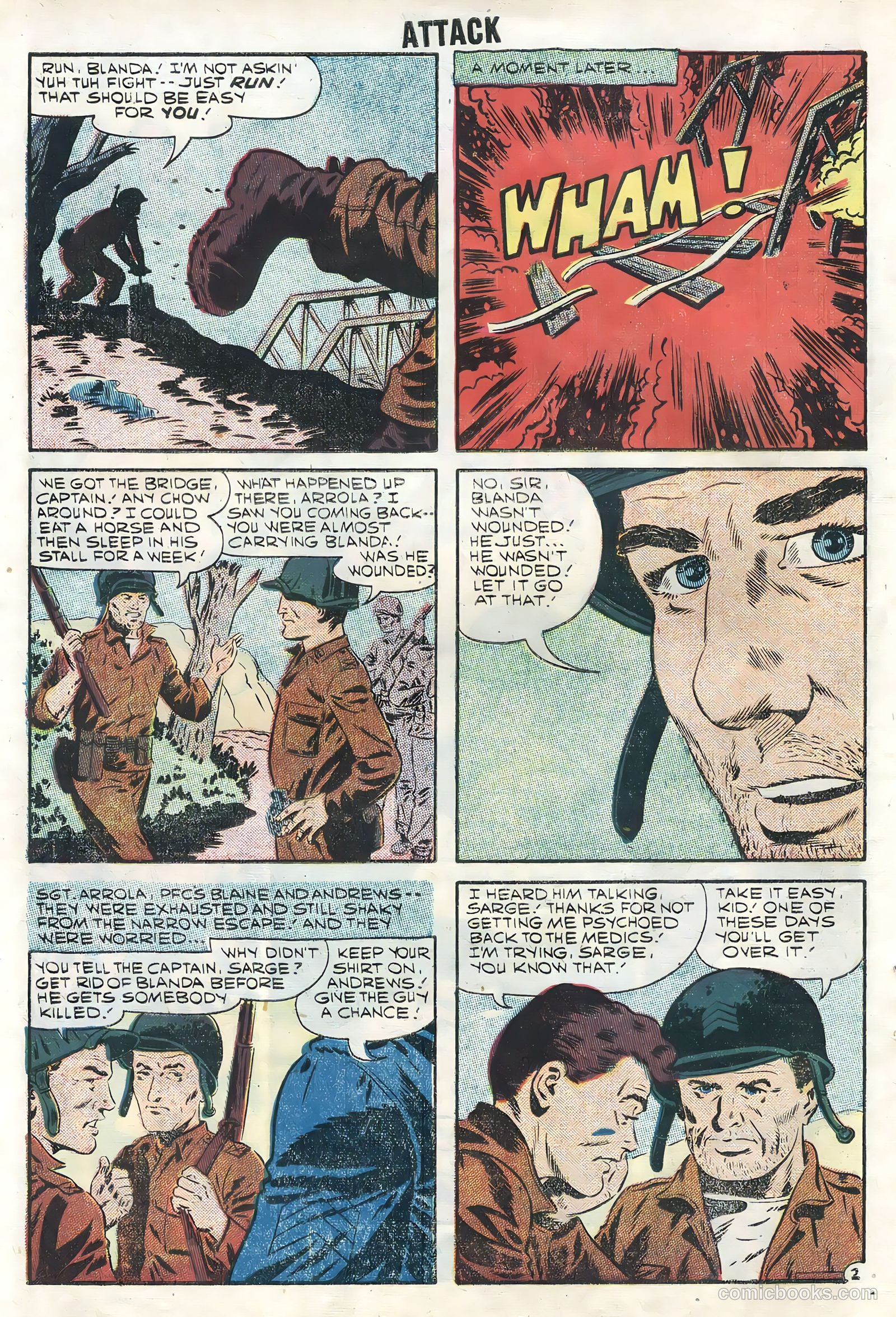 Attack! #55 (1958) — page 10 of 36