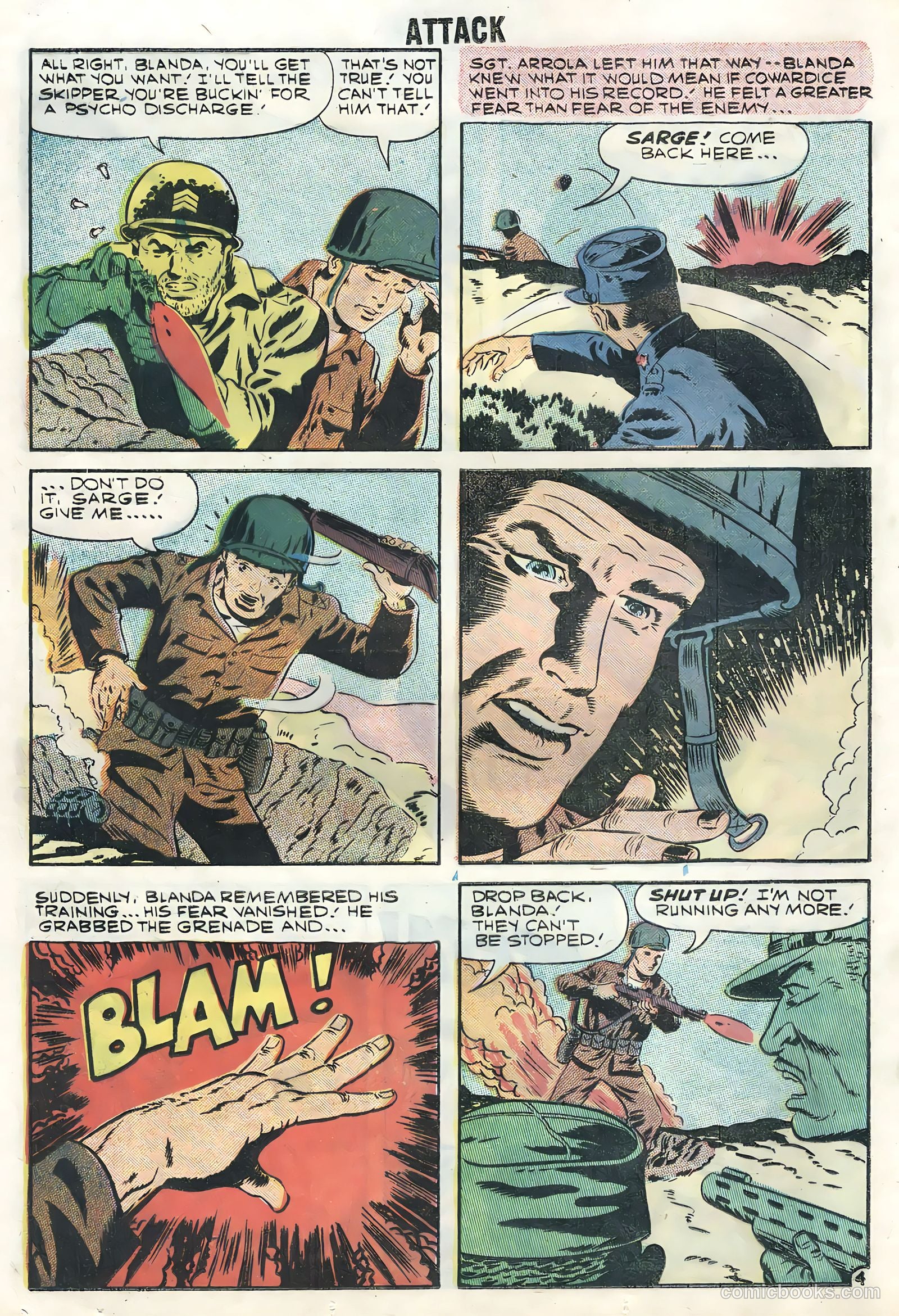 Attack! #55 (1958) — page 12 of 36
