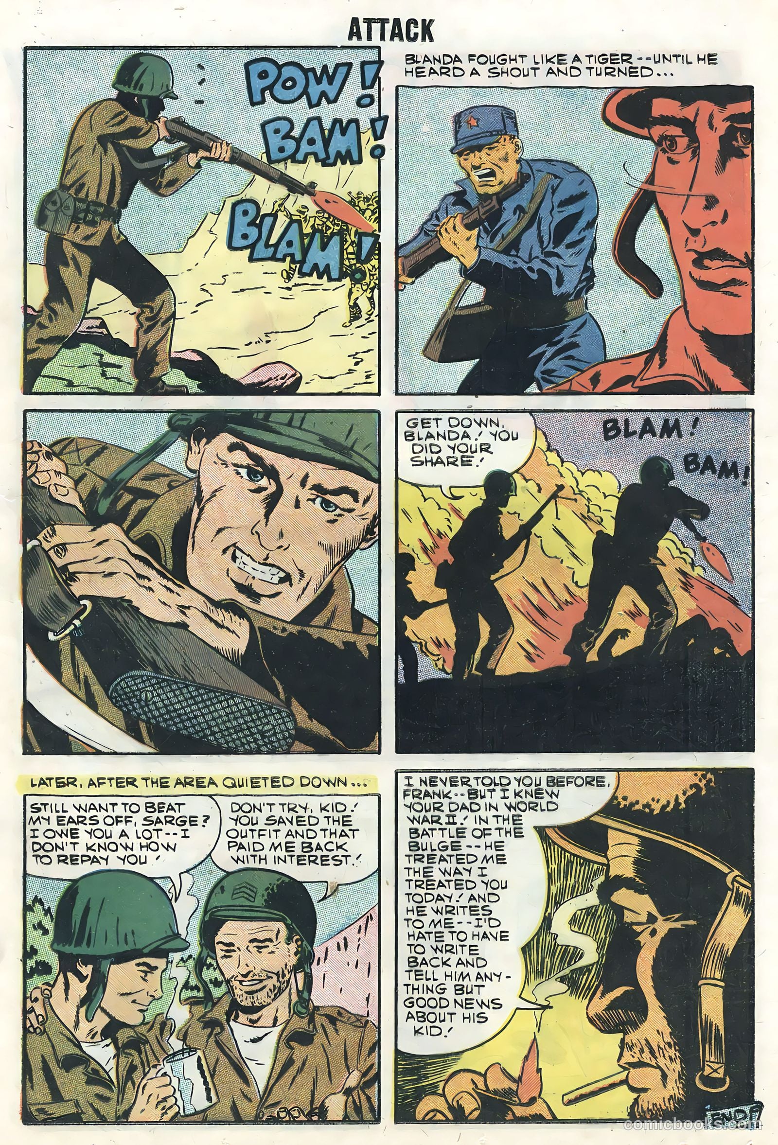 Attack! #55 (1958) — page 13 of 36