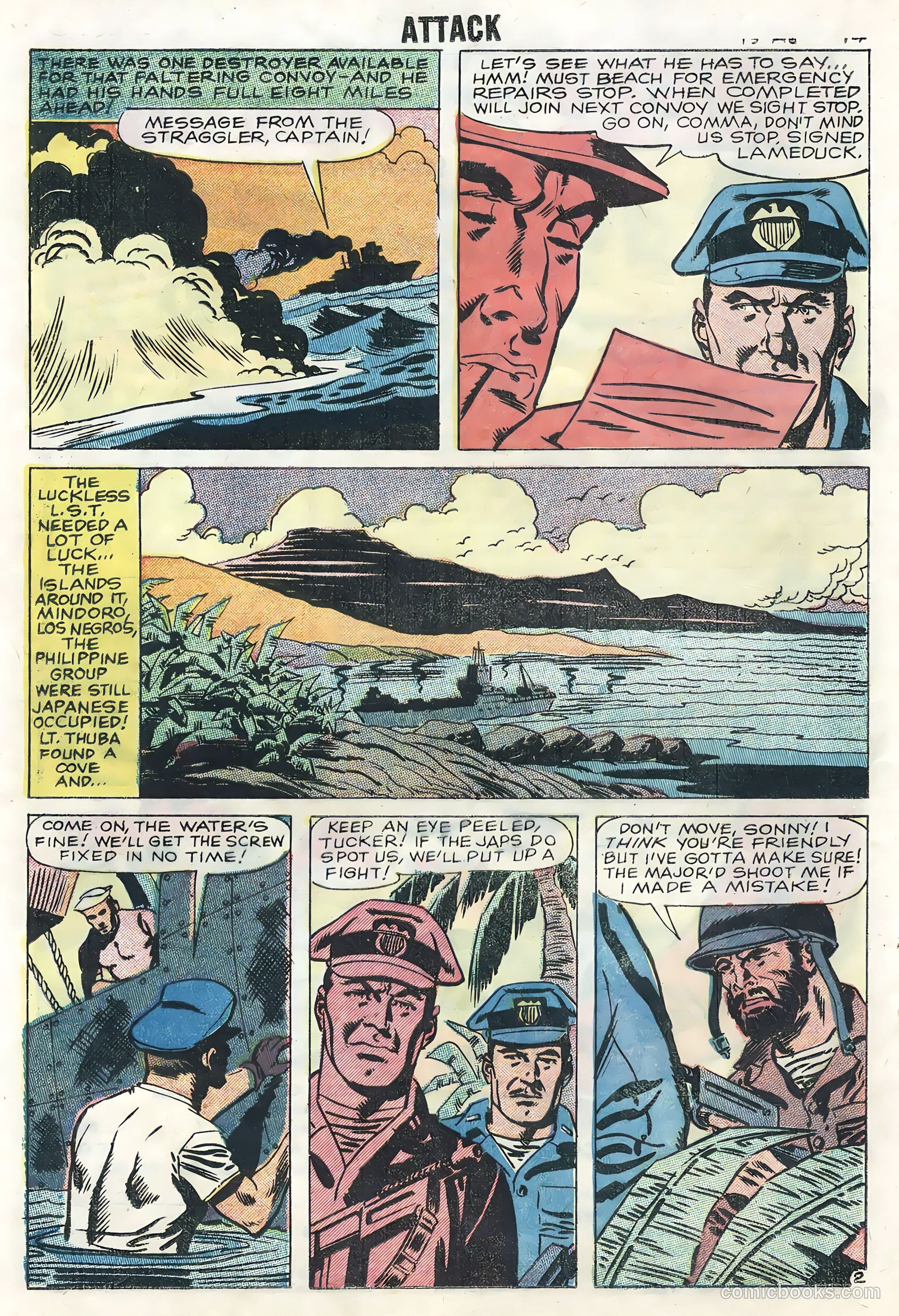 Attack! #55 (1958) — page 16 of 36
