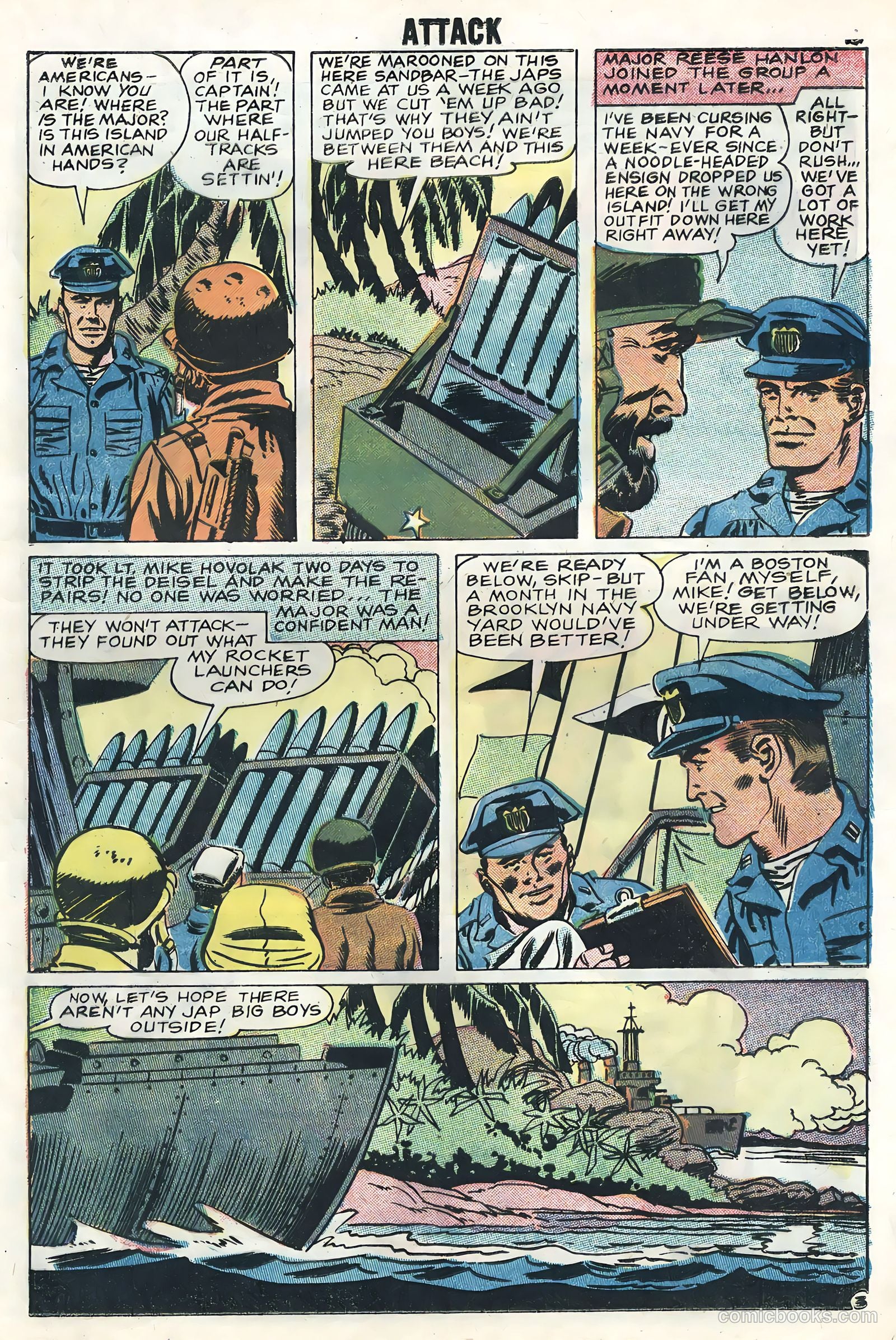 Attack! #55 (1958) — page 17 of 36