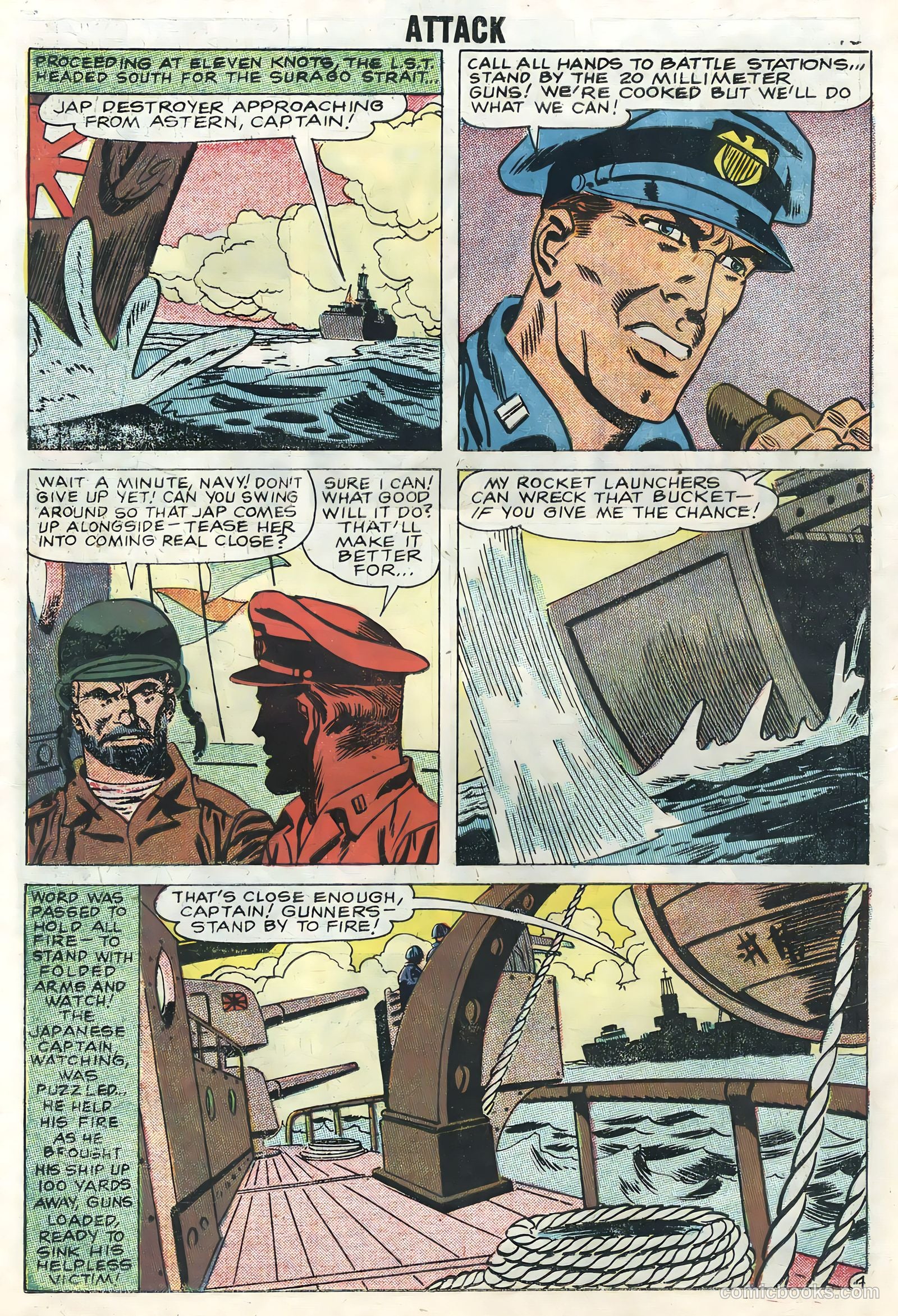Attack! #55 (1958) — page 18 of 36