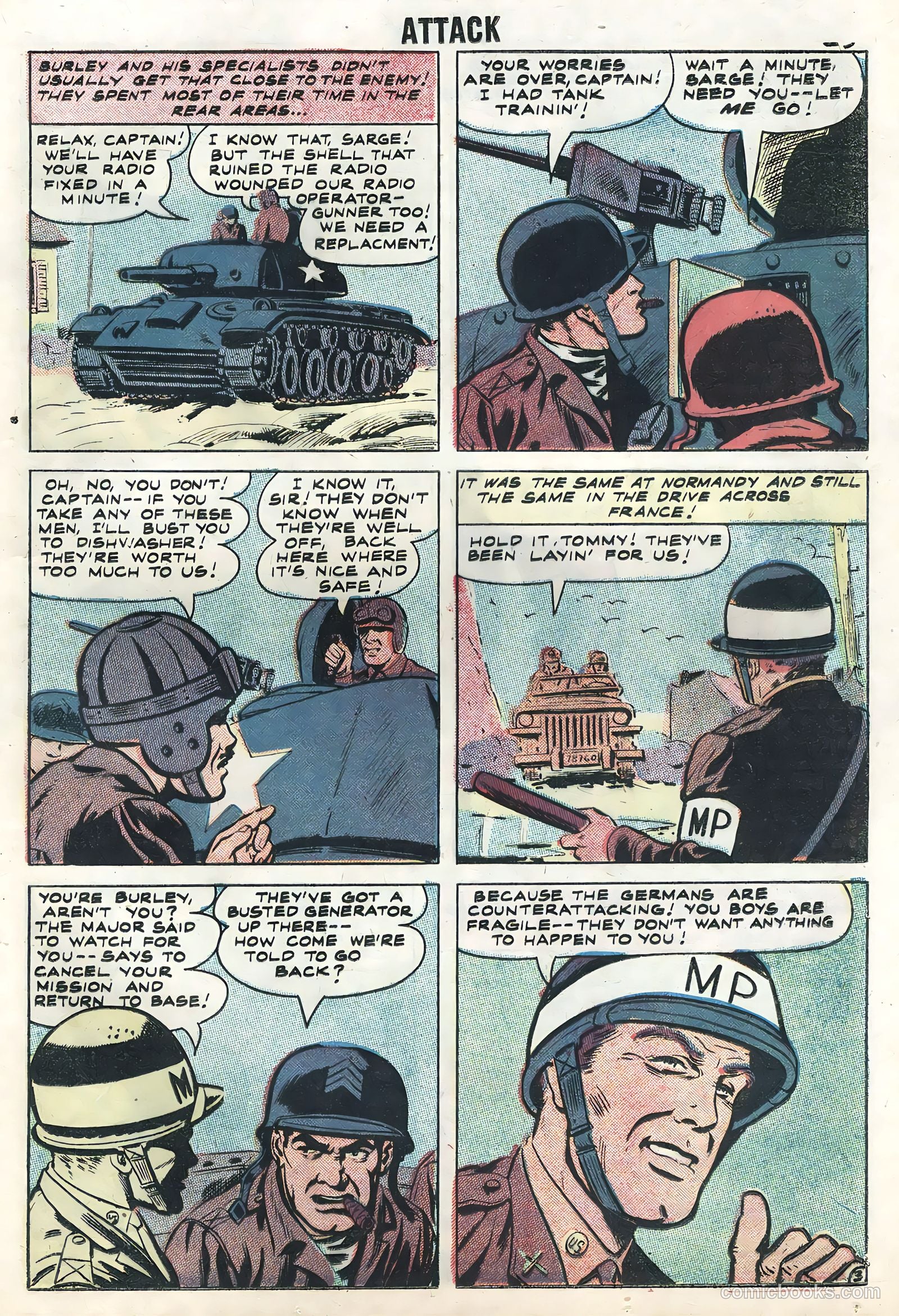 Attack! #55 (1958) — page 25 of 36