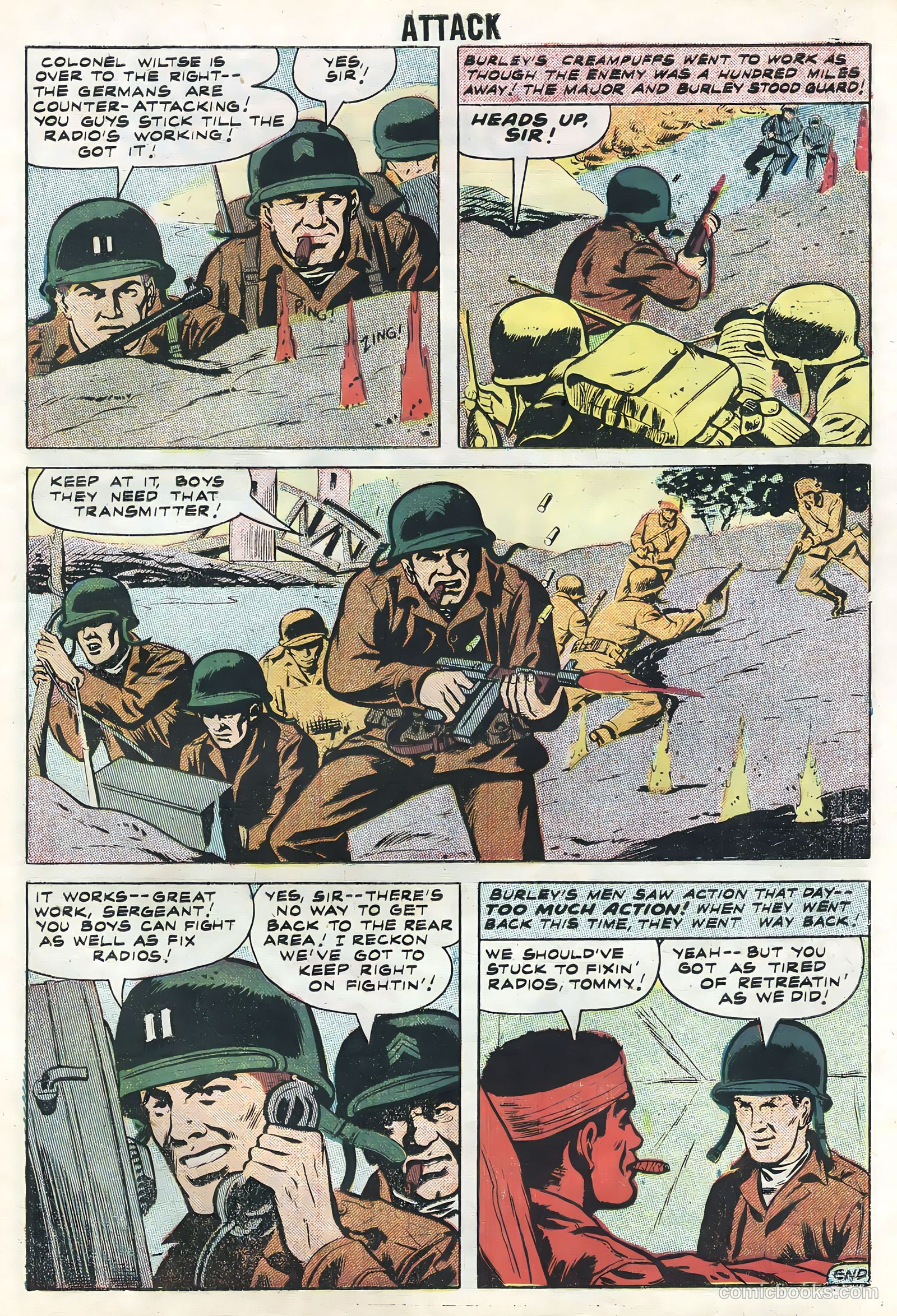 Attack! #55 (1958) — page 27 of 36