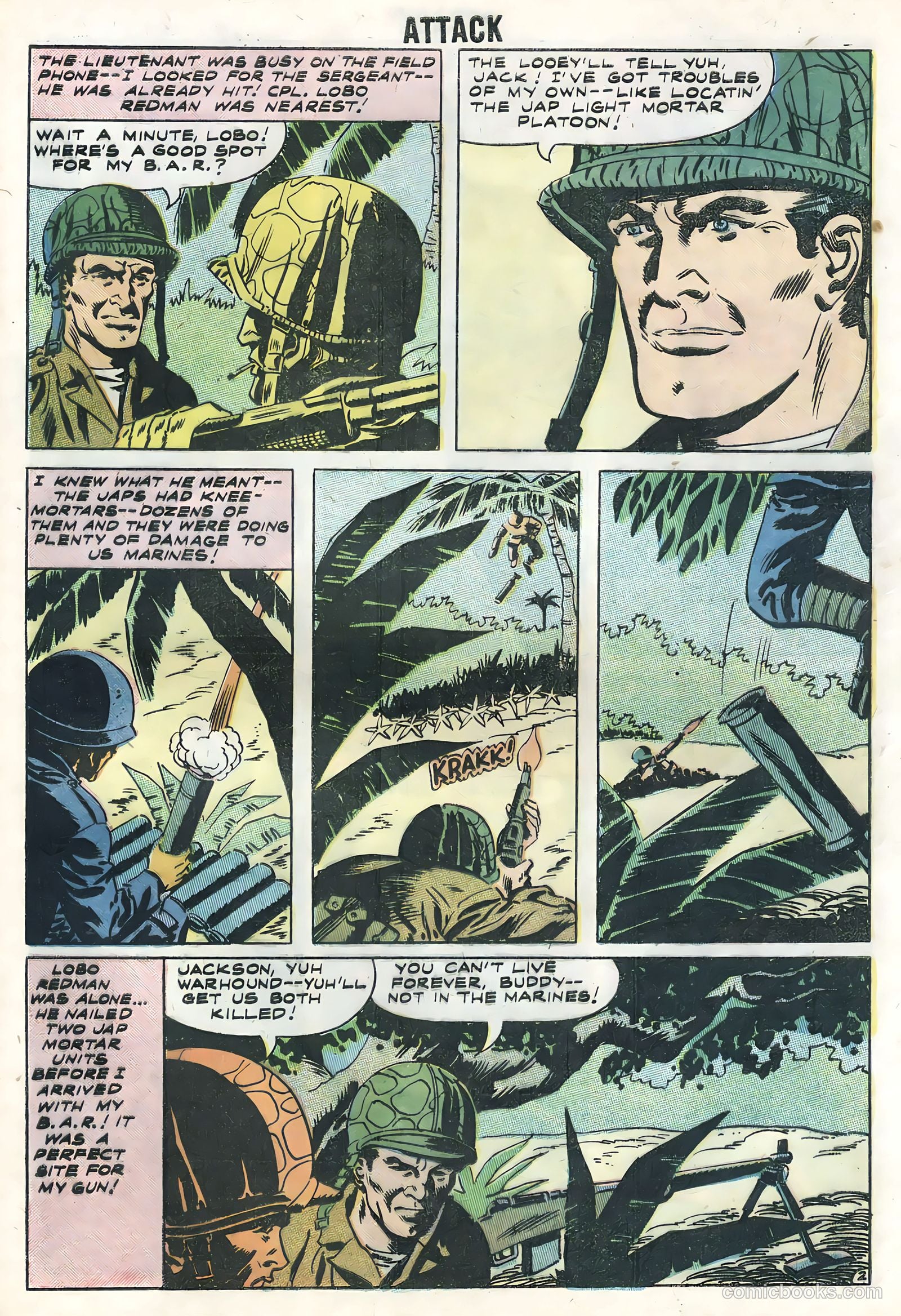 Attack! #55 (1958) — page 29 of 36