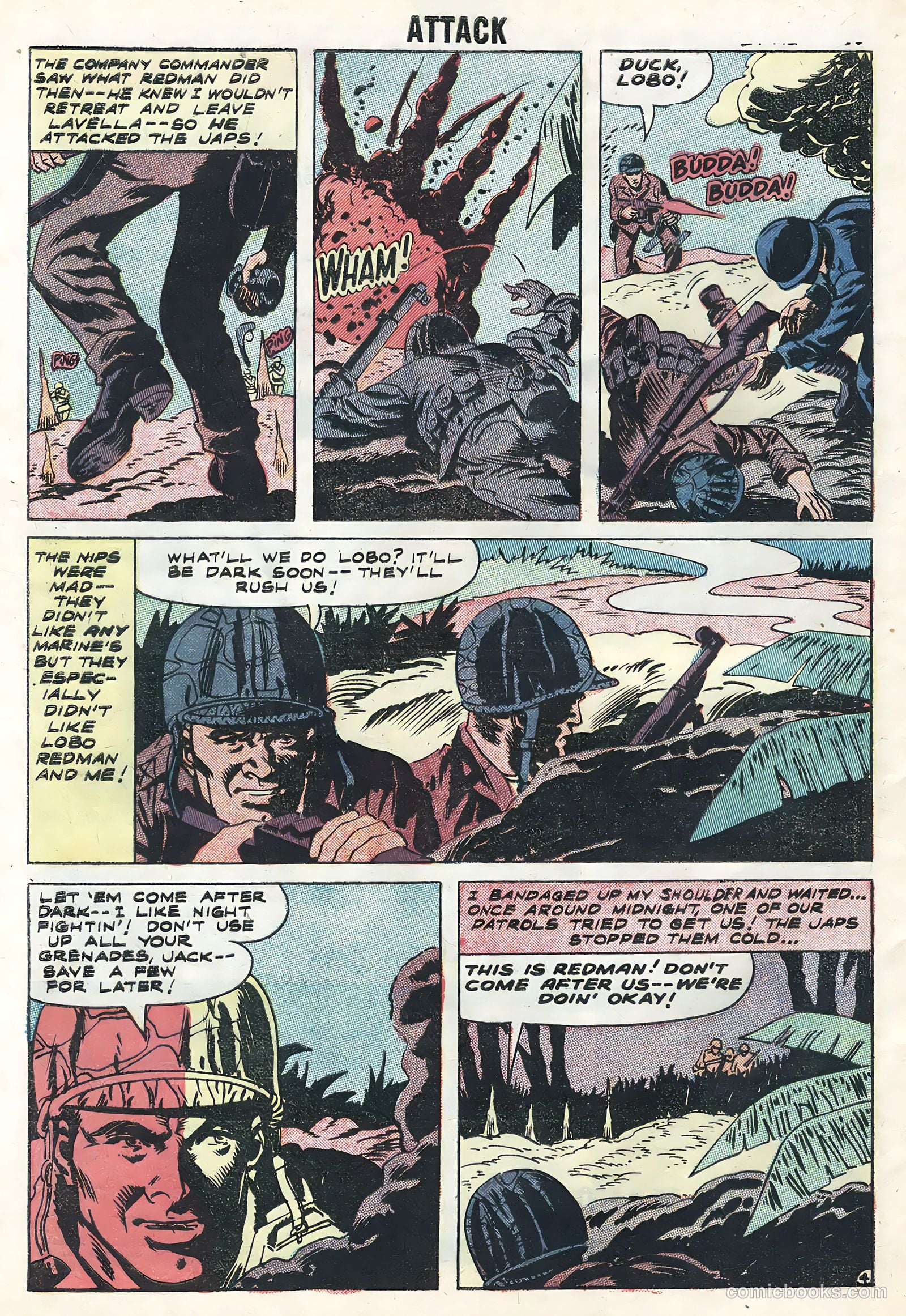 Attack! #55 (1958) — page 32 of 36