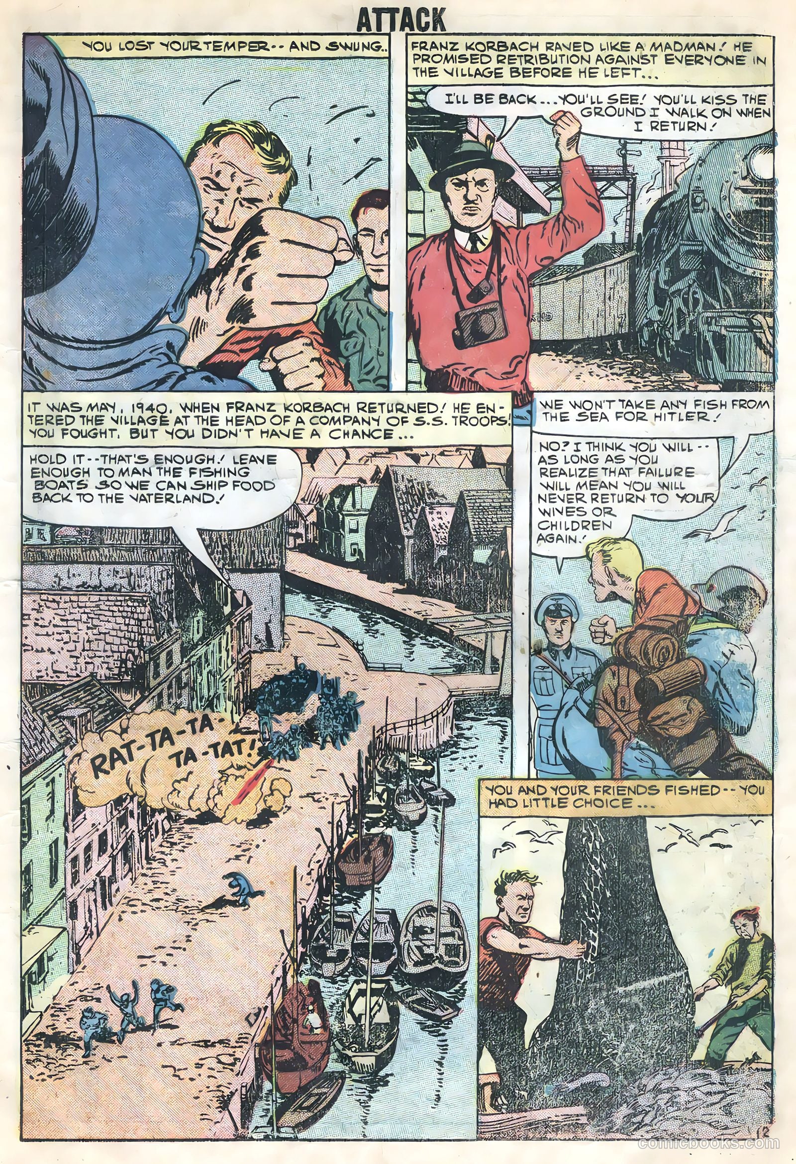 Attack! #56 (1959) — page 18 of 35