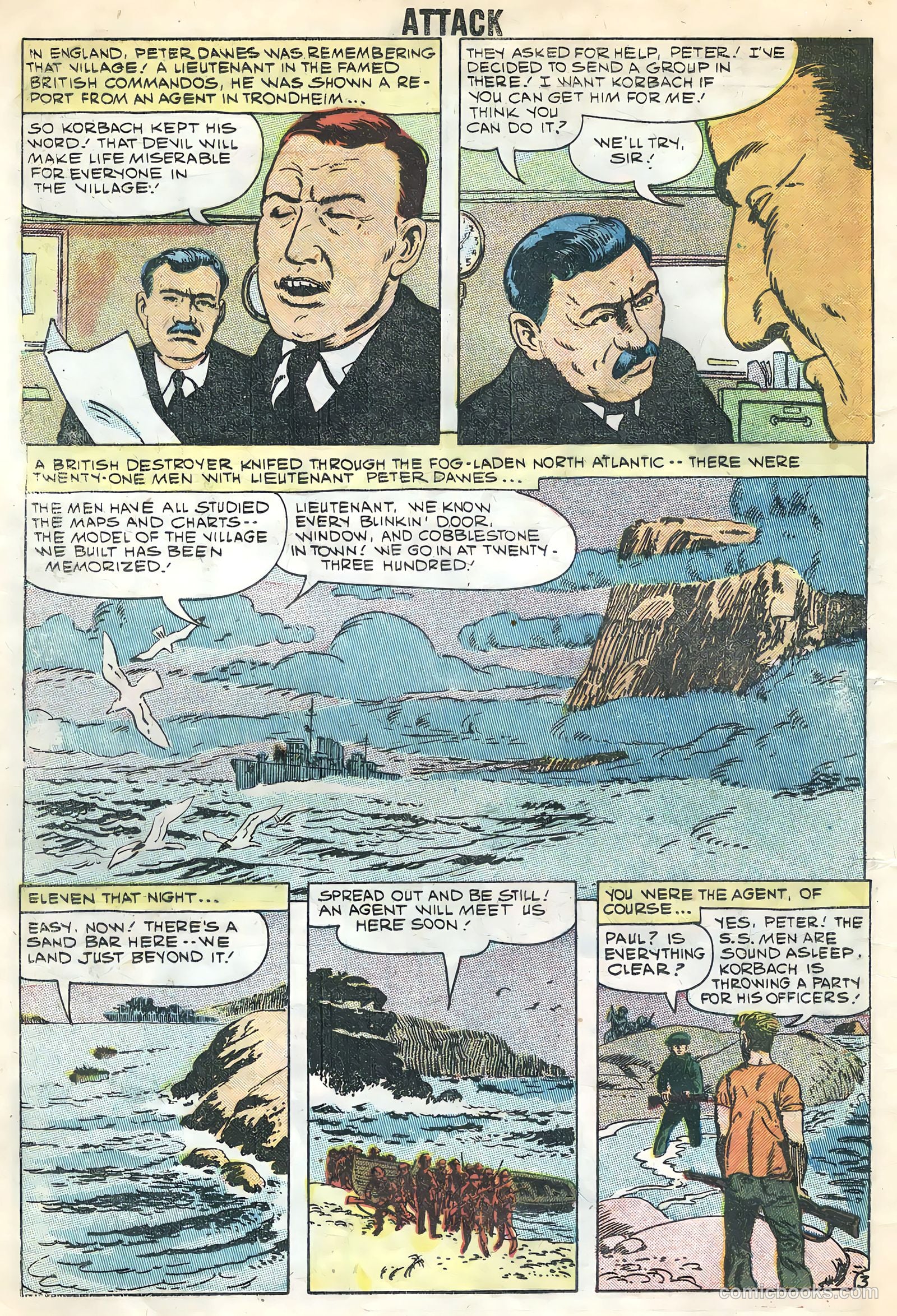 Attack! #56 (1959) — page 19 of 35