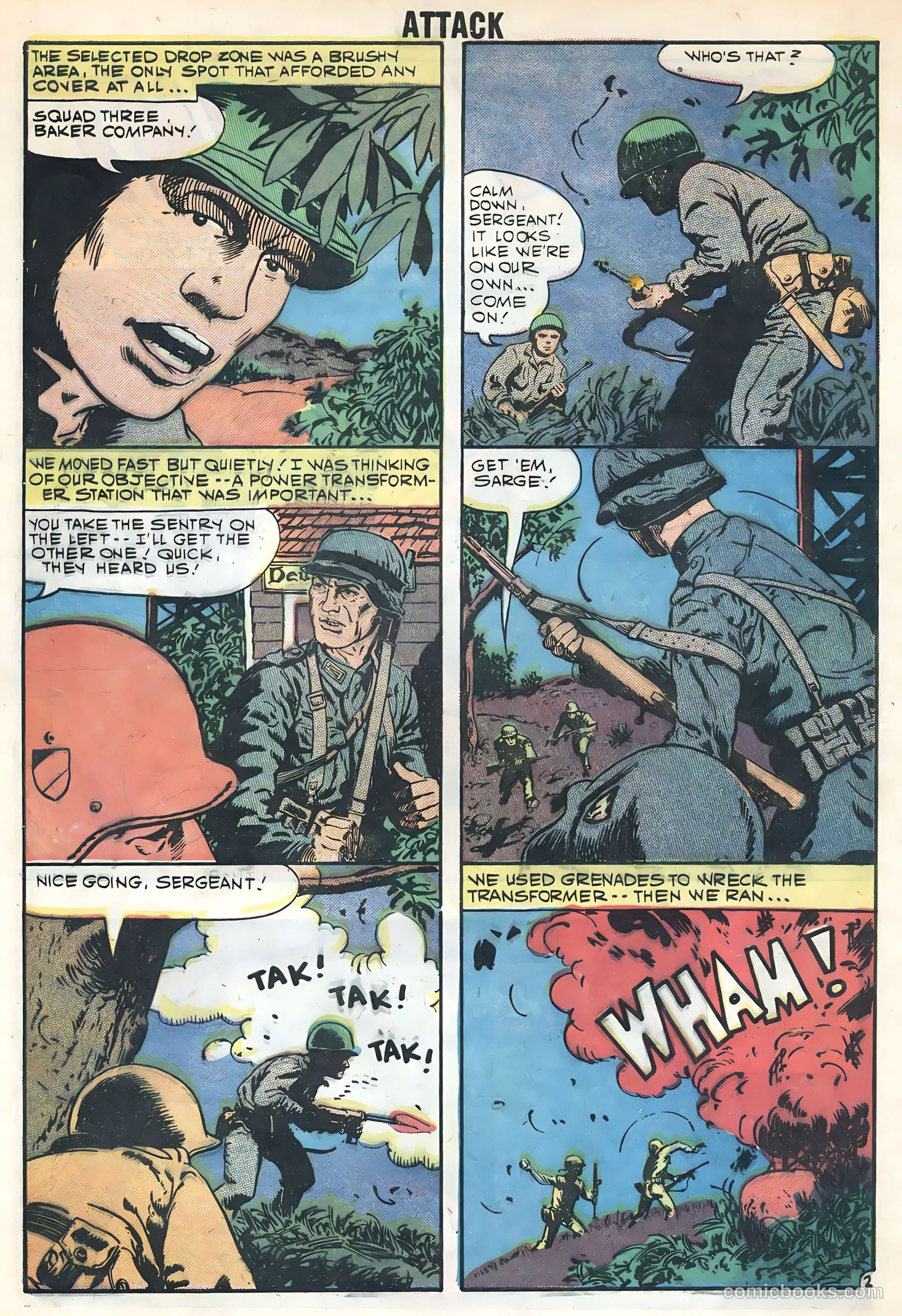 Attack! #57 (1959) — page 4 of 36