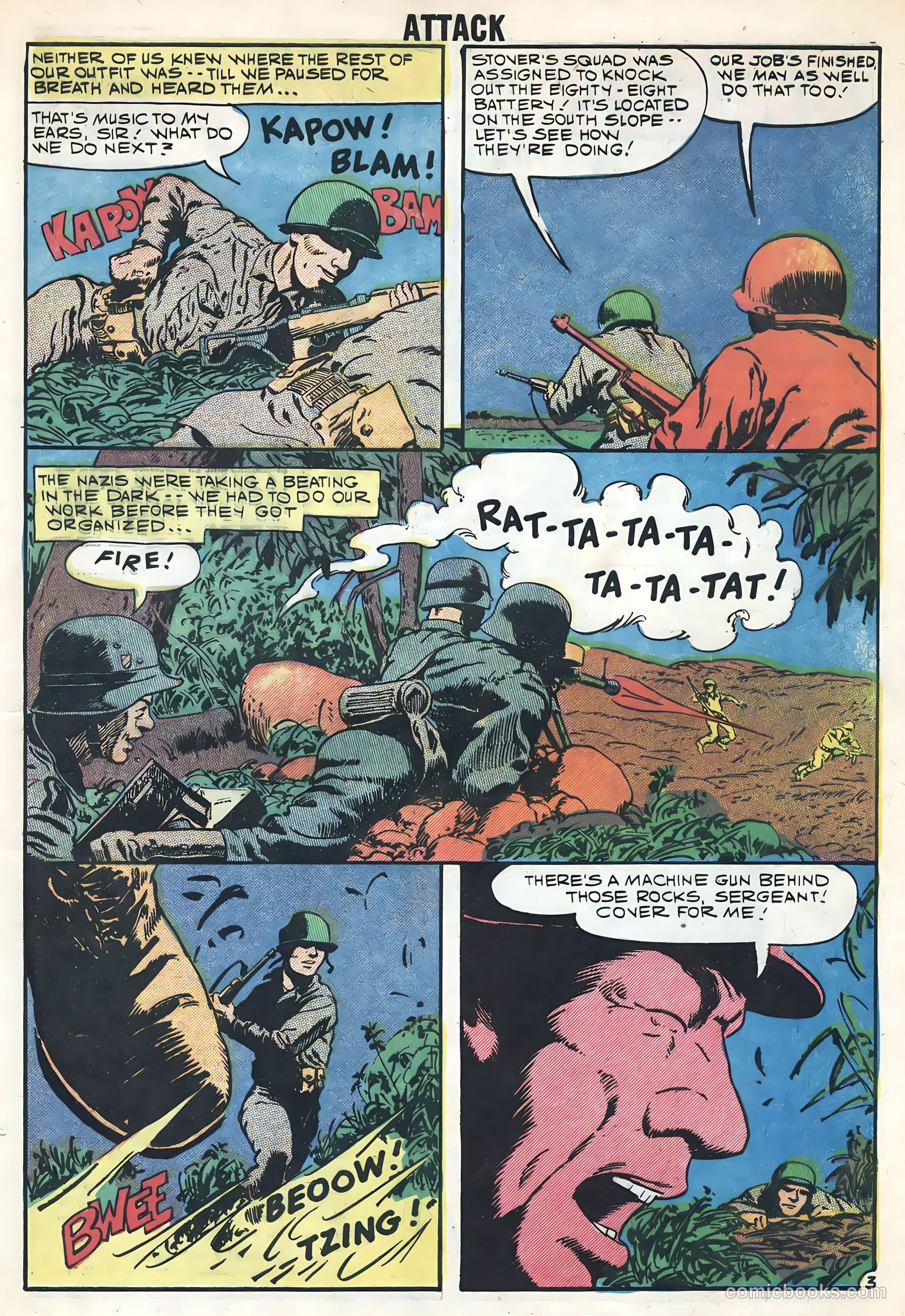 Attack! #57 (1959) — page 5 of 36