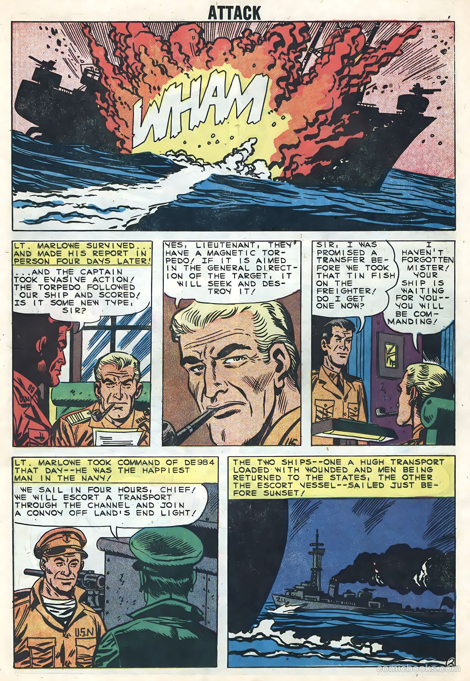 Attack! #57 (1959) — page 11 of 36