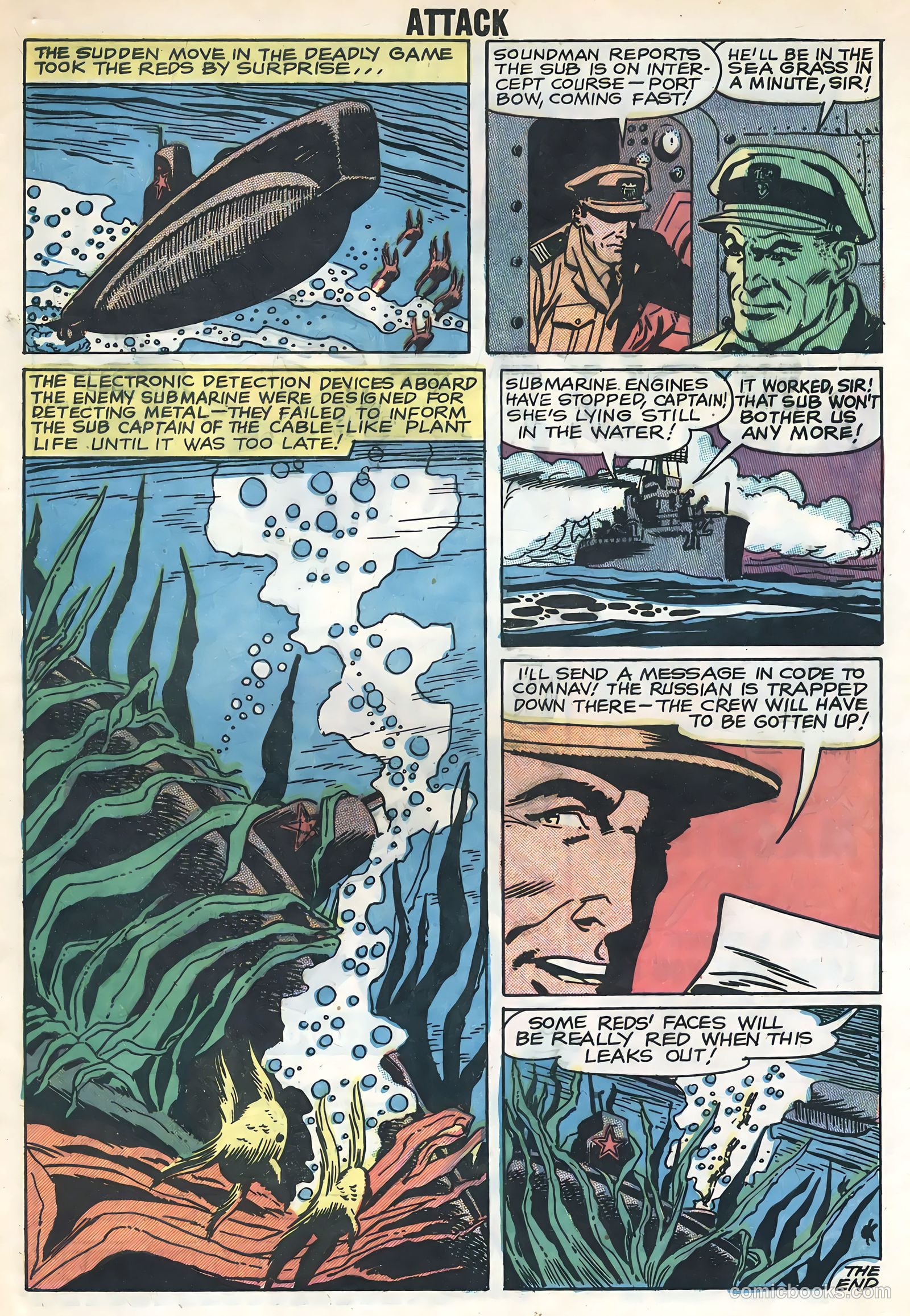 Attack! #57 (1959) — page 33 of 36