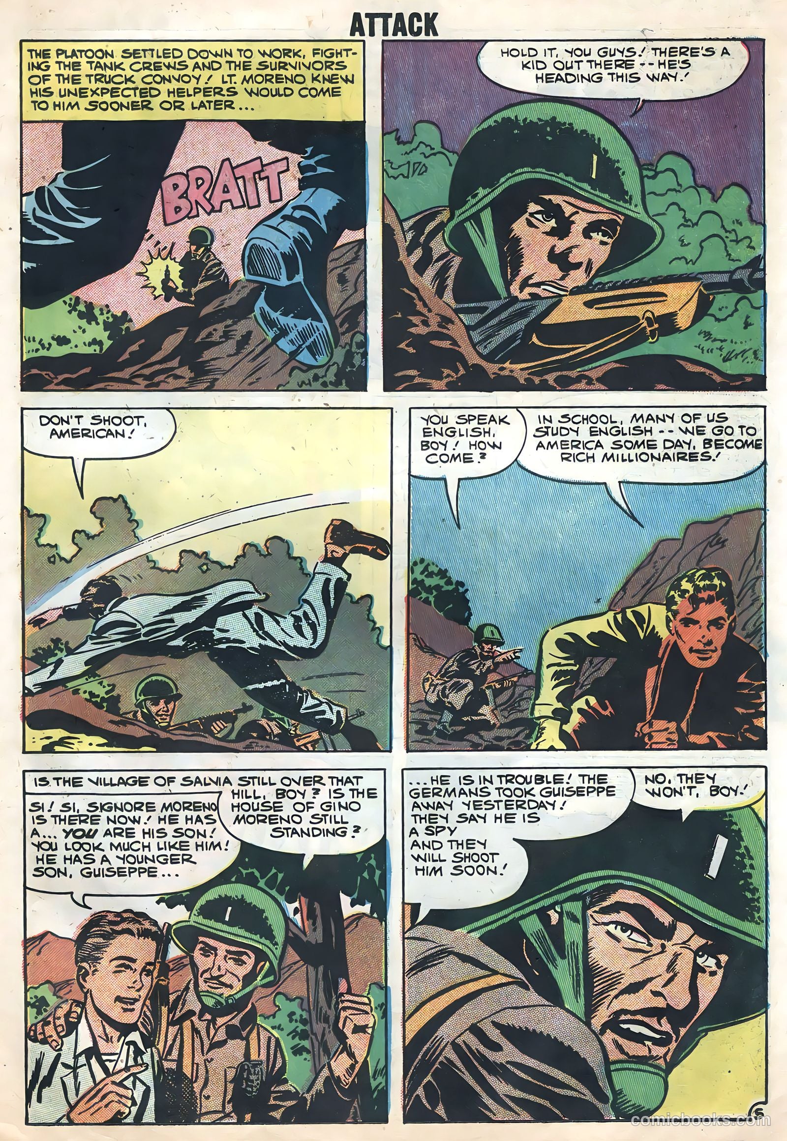 Attack! #58 (1959) — page 23 of 35