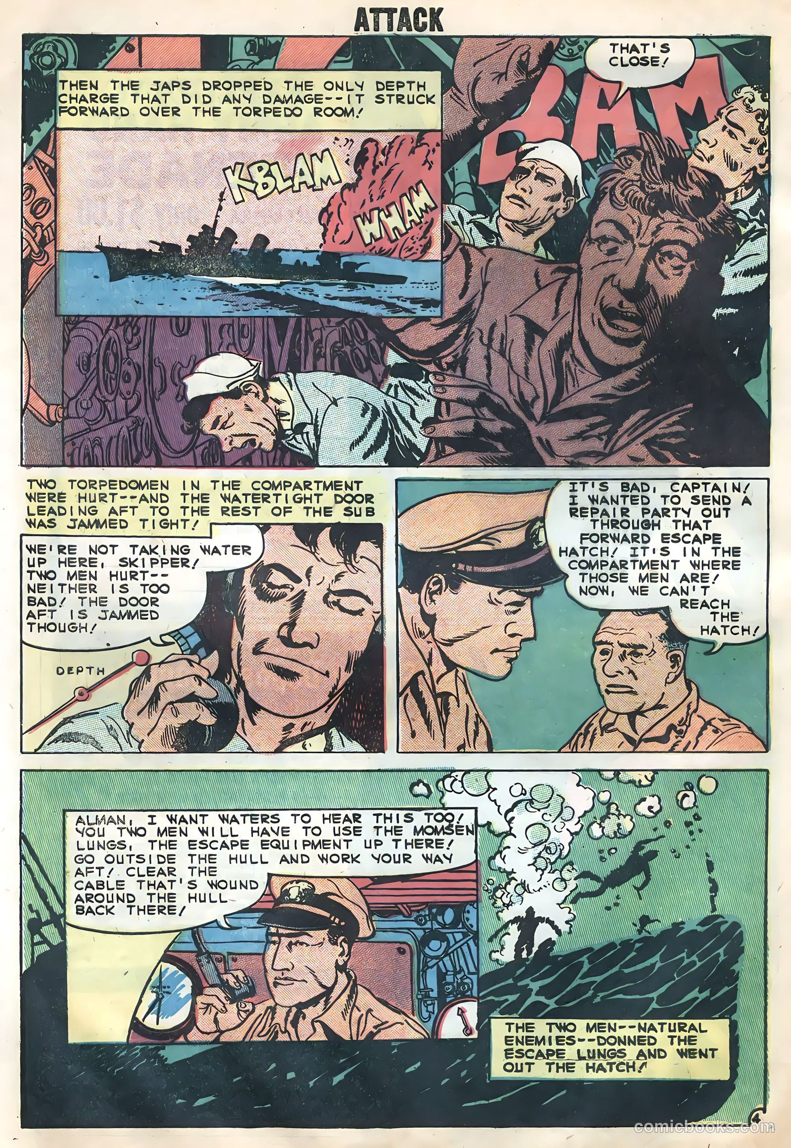 Attack! #58 (1959) — page 32 of 35