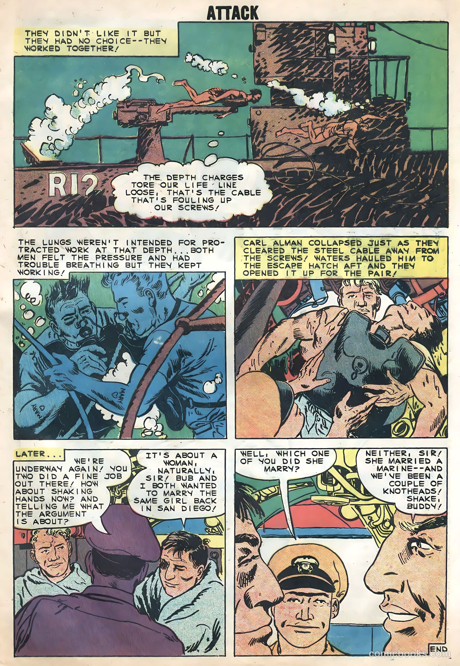 Attack! #58 (1959) — page 33 of 35