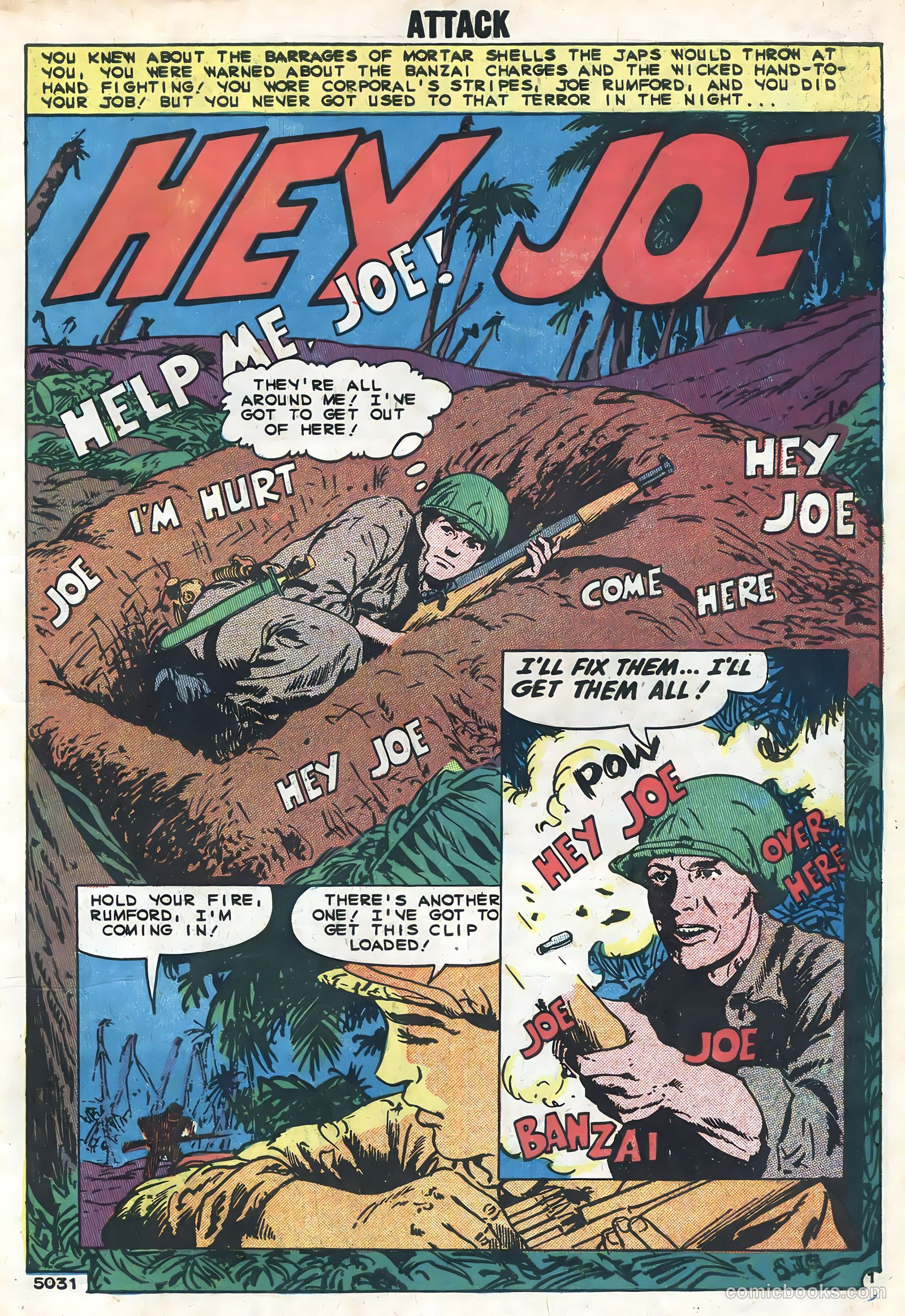Attack! #59 (1959) — page 3 of 36