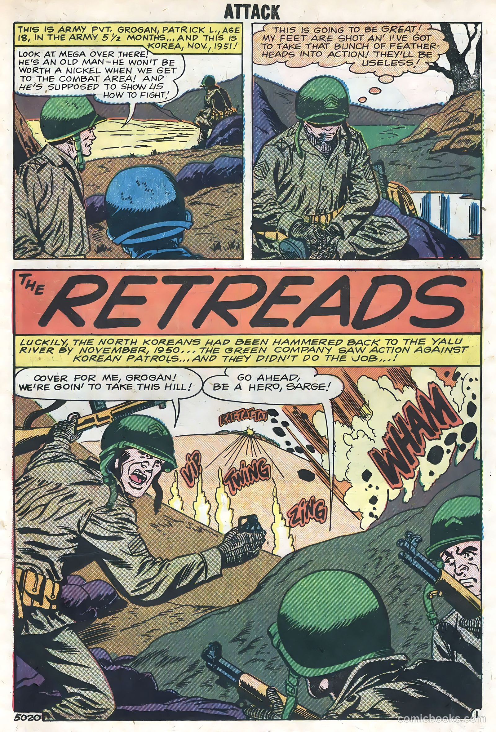 Attack! #59 (1959) — page 23 of 36