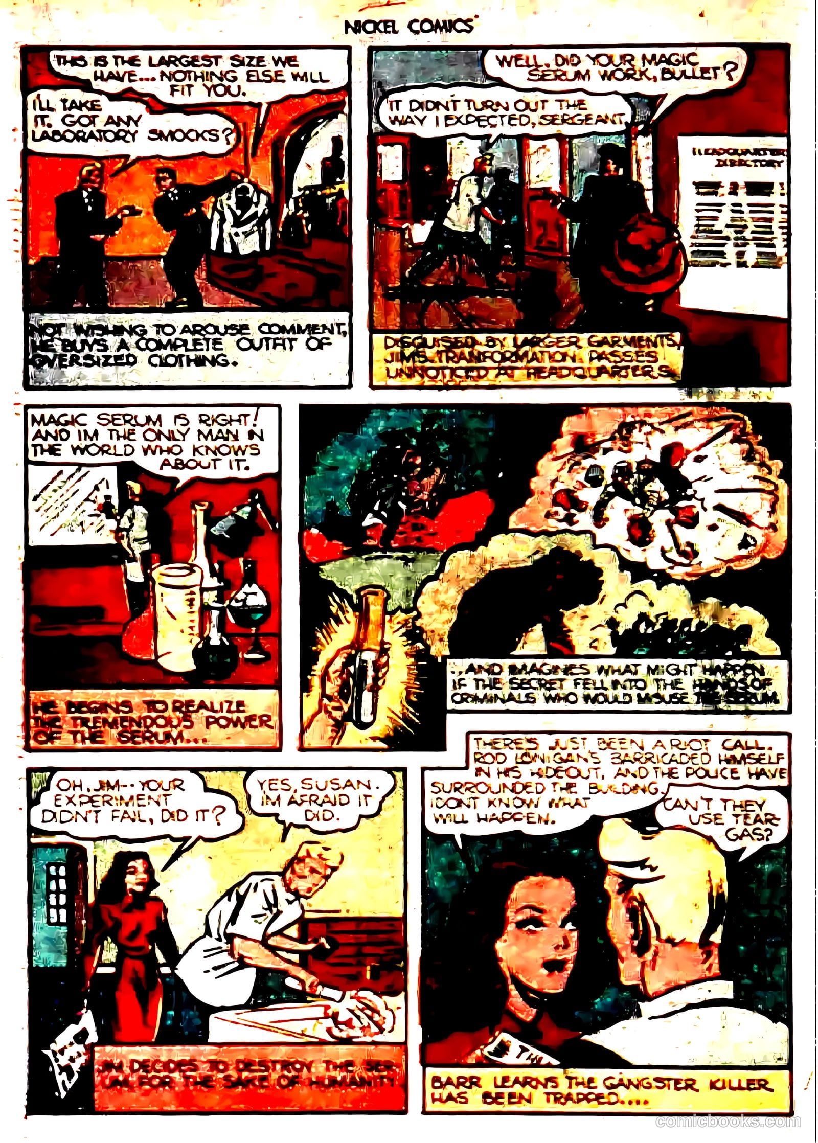 Nickel Comics #1 (1940) — page 6 of 36