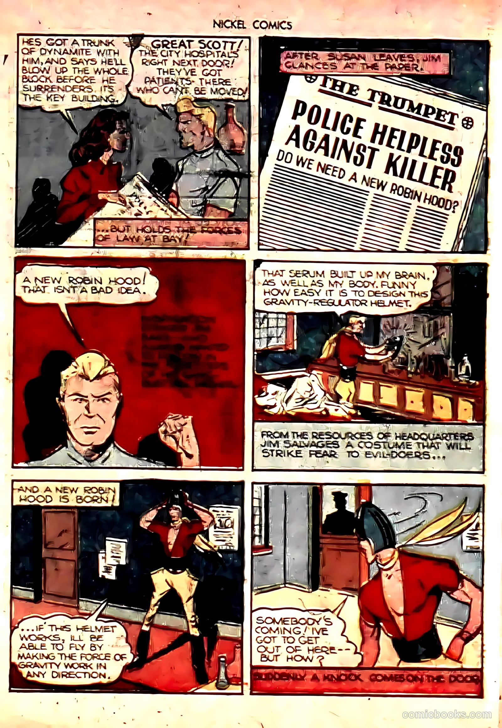 Nickel Comics #1 (1940) — page 7 of 36