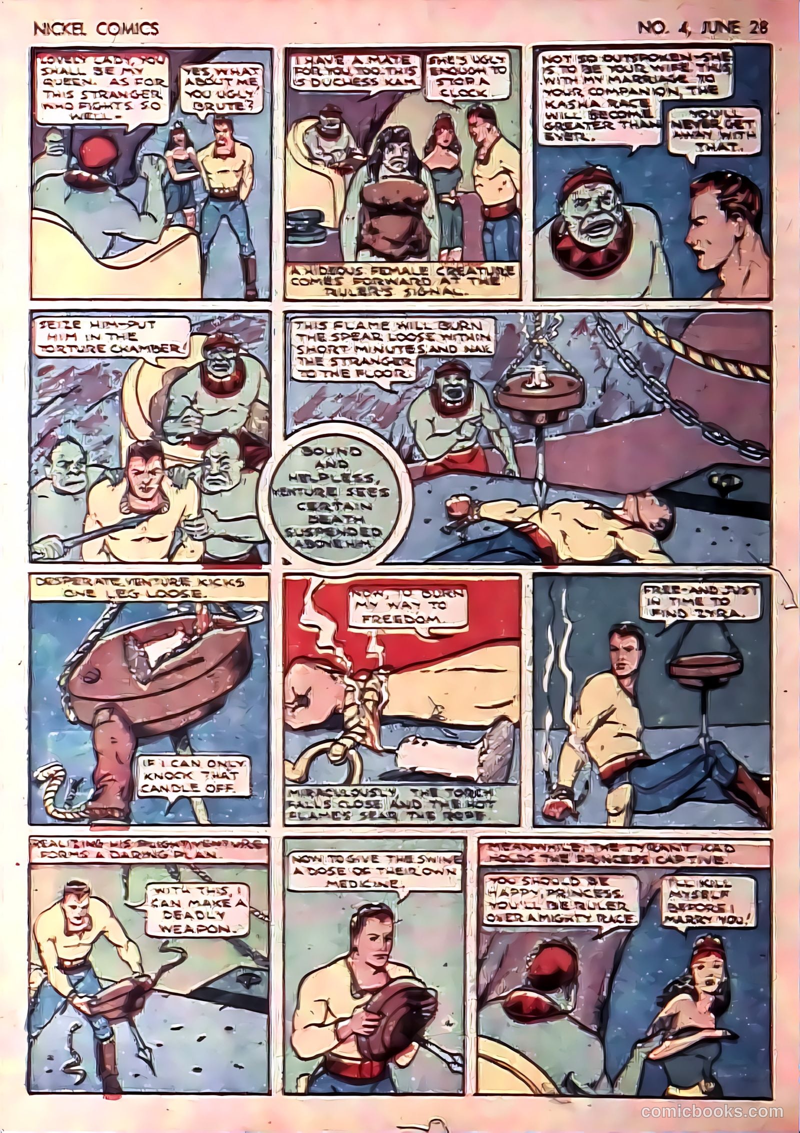 Nickel Comics #4 (1940) — page 28 of 36