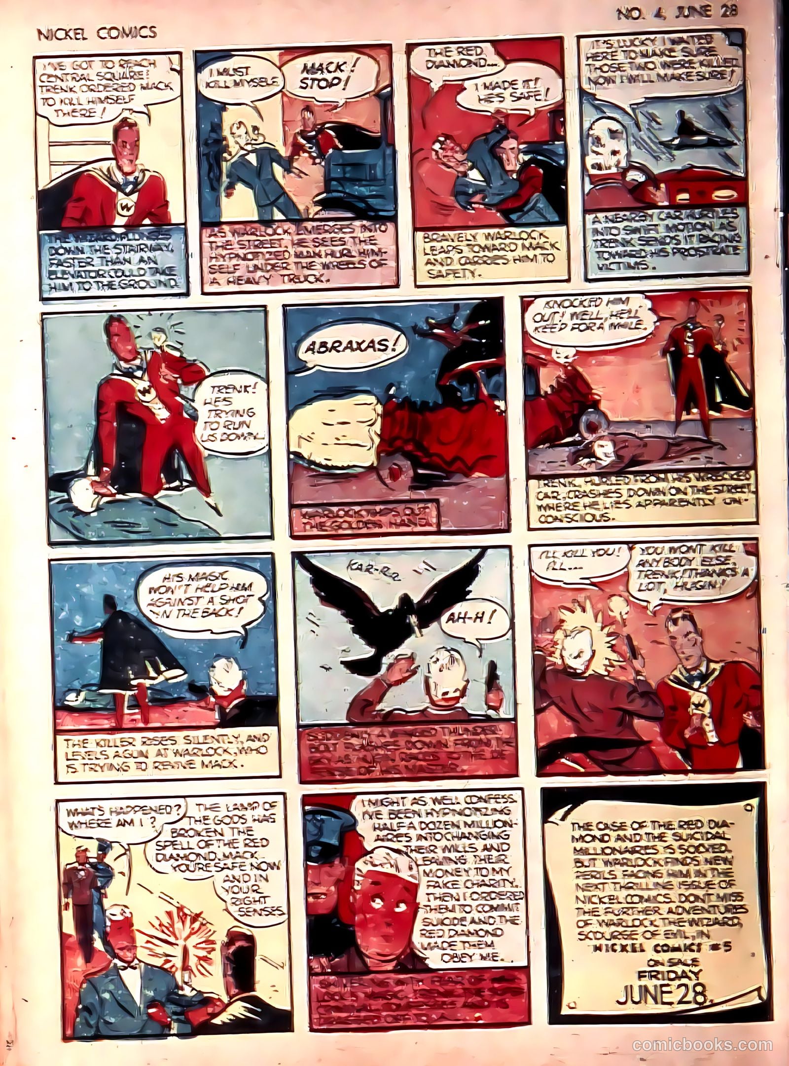 Nickel Comics #4 (1940) — page 34 of 36