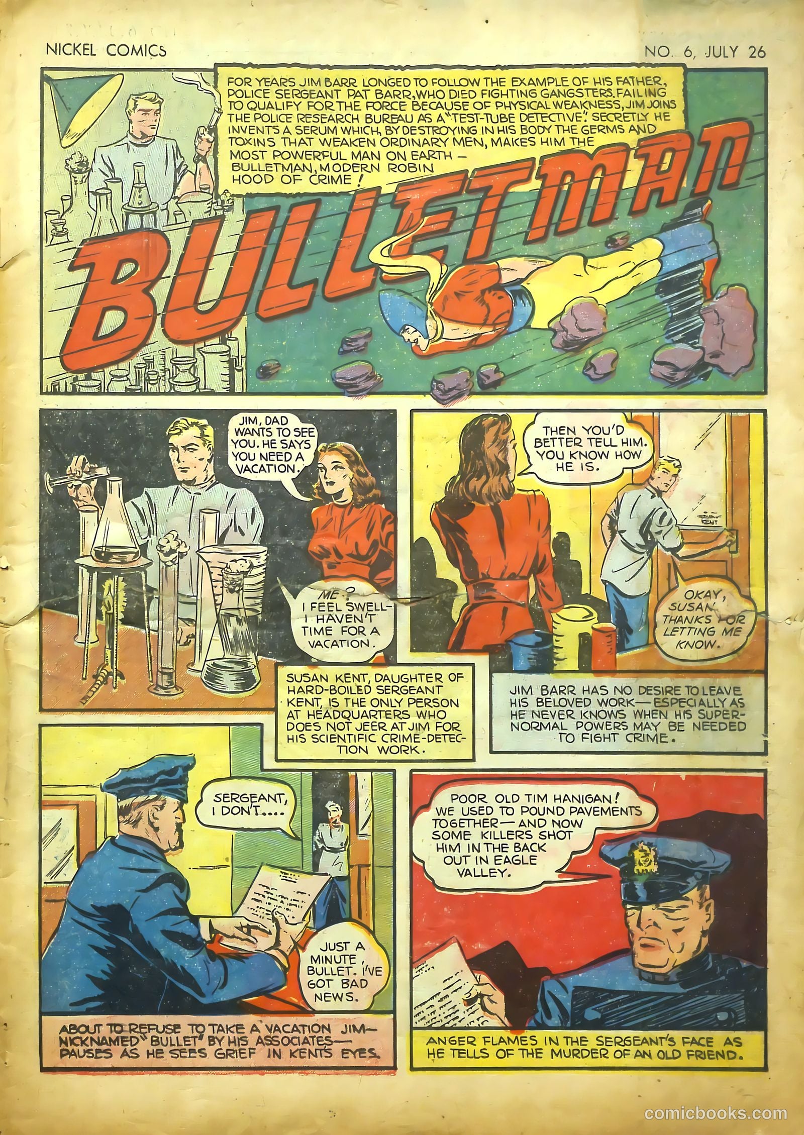Nickel Comics #6 (1940) — page 3 of 36