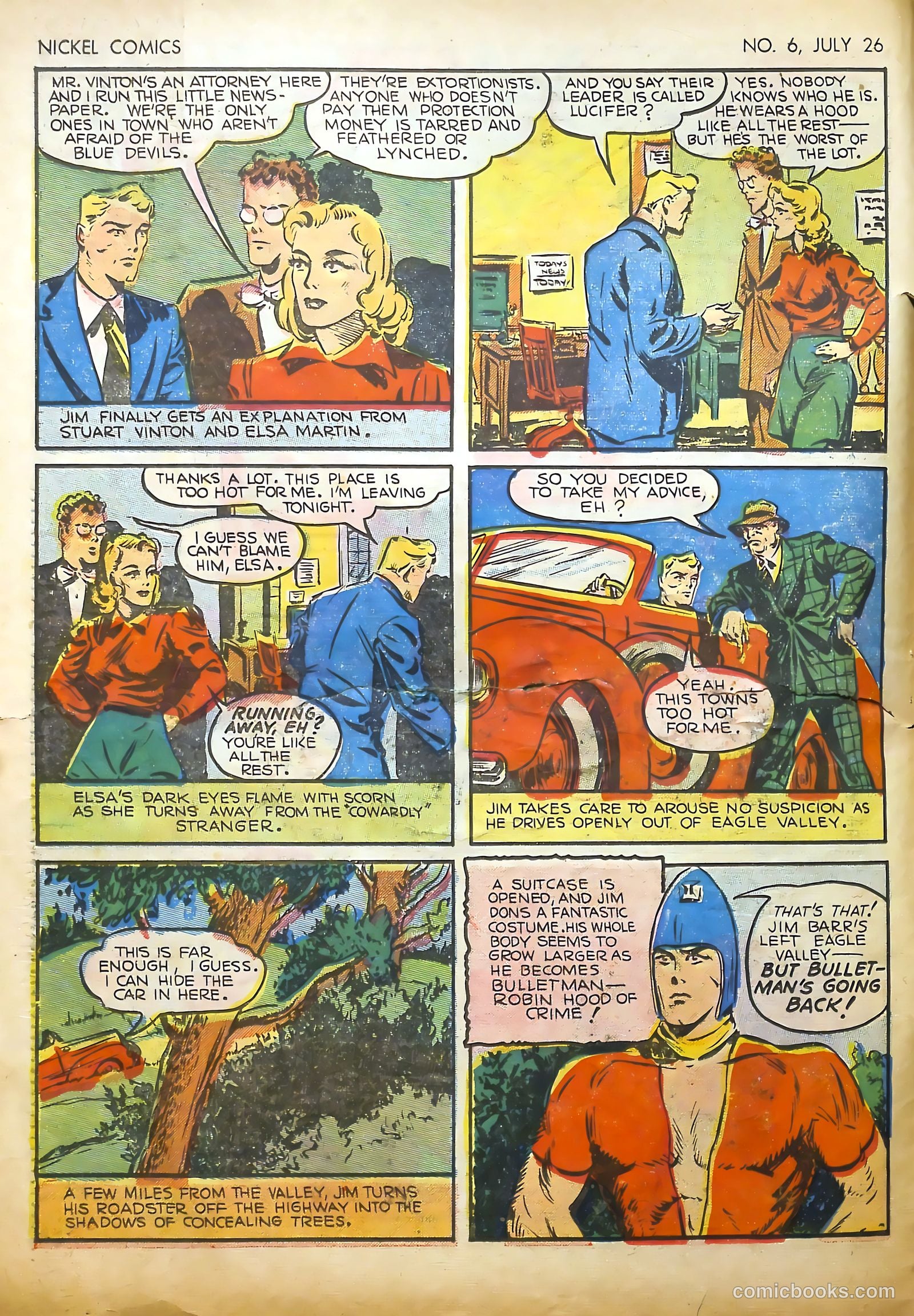 Nickel Comics #6 (1940) — page 6 of 36