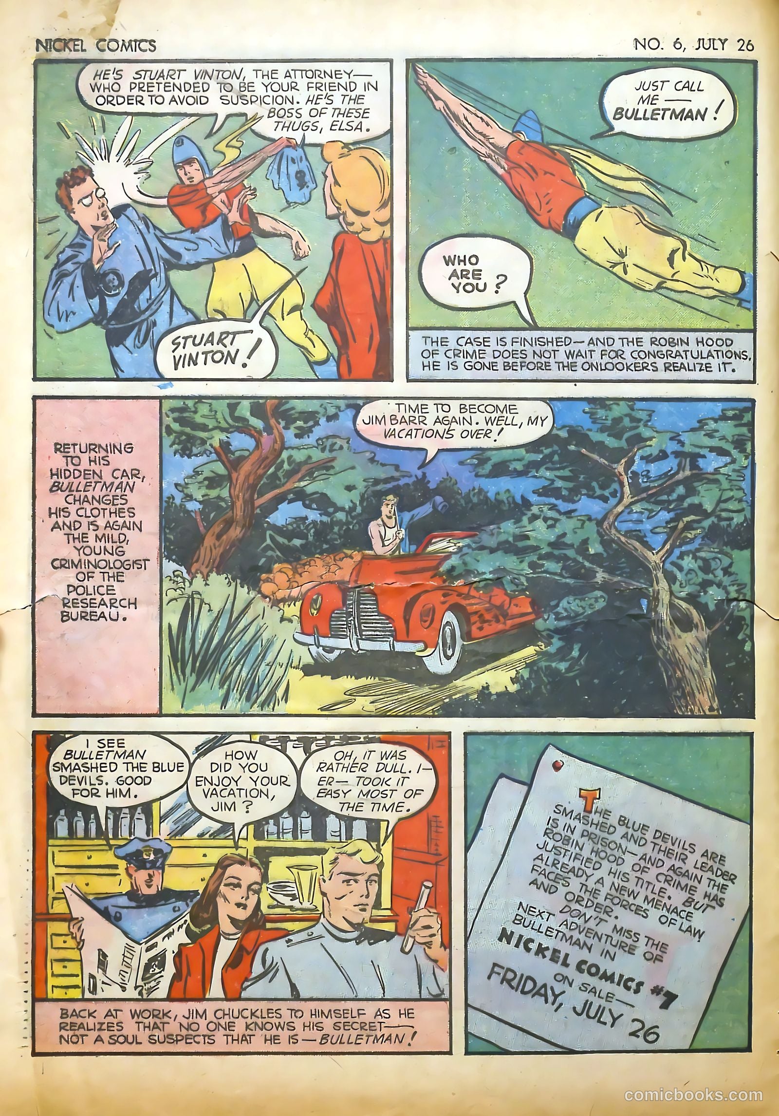 Nickel Comics #6 (1940) — page 12 of 36