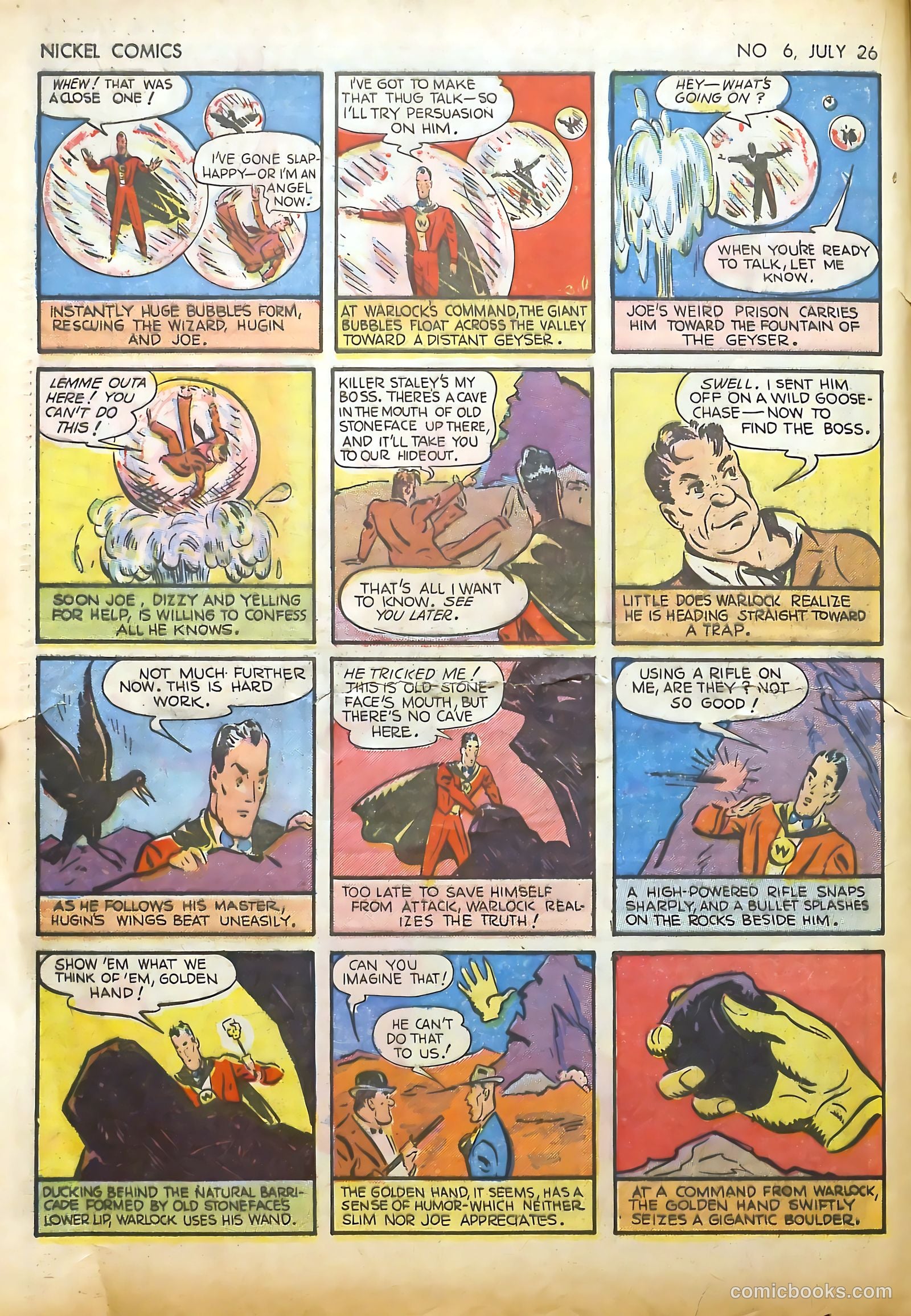 Nickel Comics #6 (1940) — page 16 of 36
