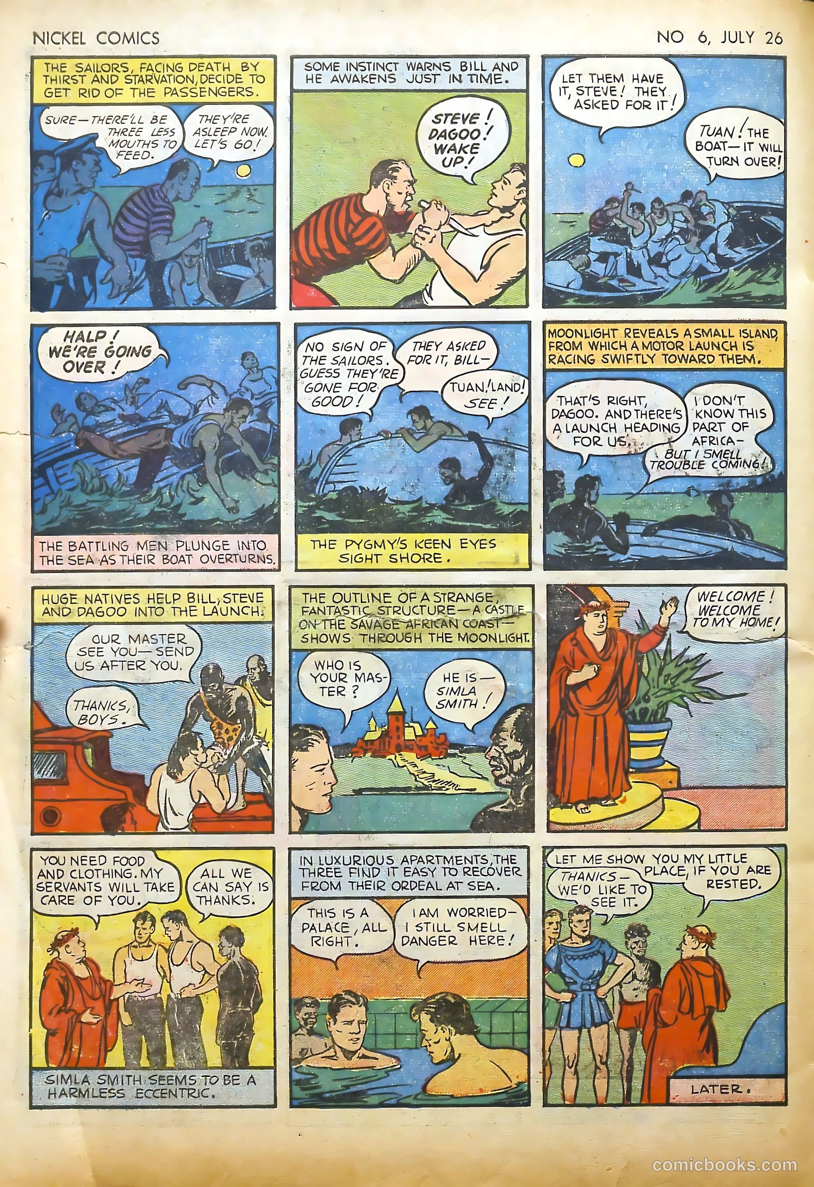 Nickel Comics #6 (1940) — page 22 of 36
