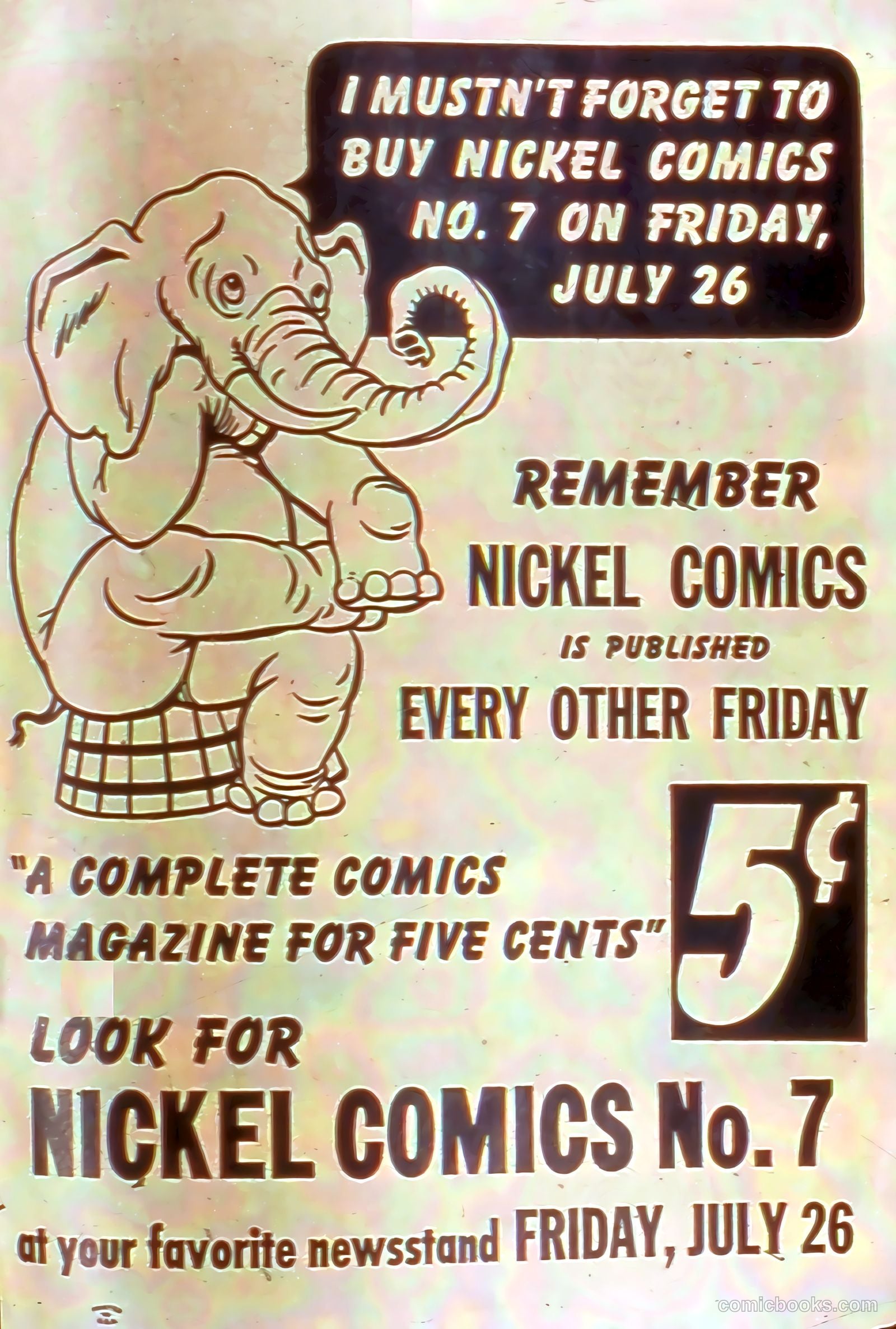 Nickel Comics #6 (1940) — page 35 of 36