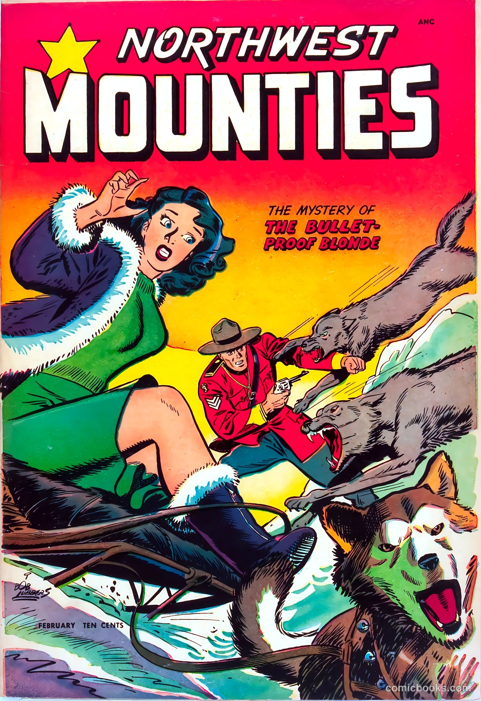 Northwest Mounties #2 cover