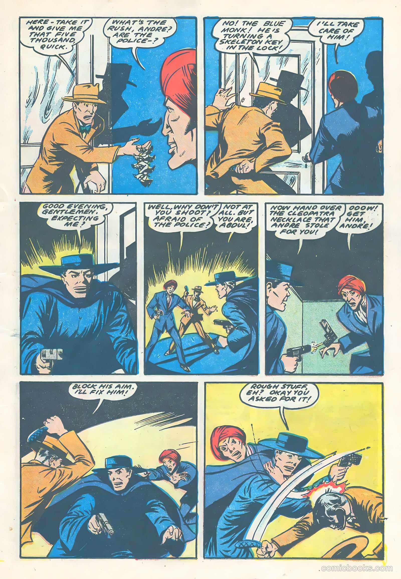 Northwest Mounties #4 (1949) — page 15 of 36