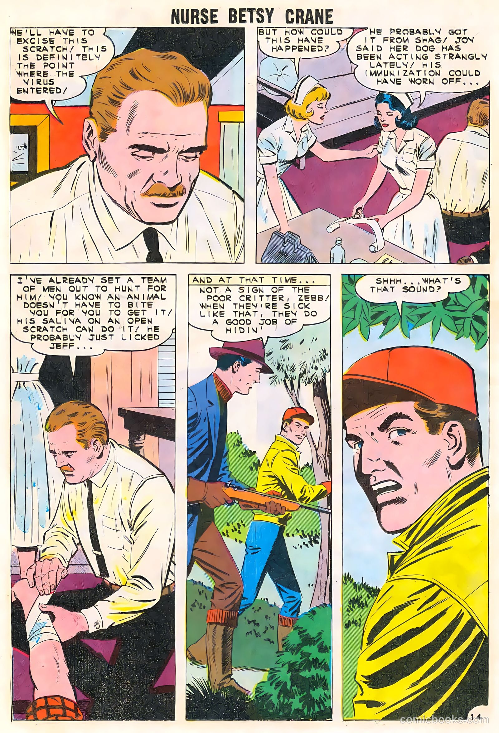 Nurse Betsy Crane #13 (1961) — page 18