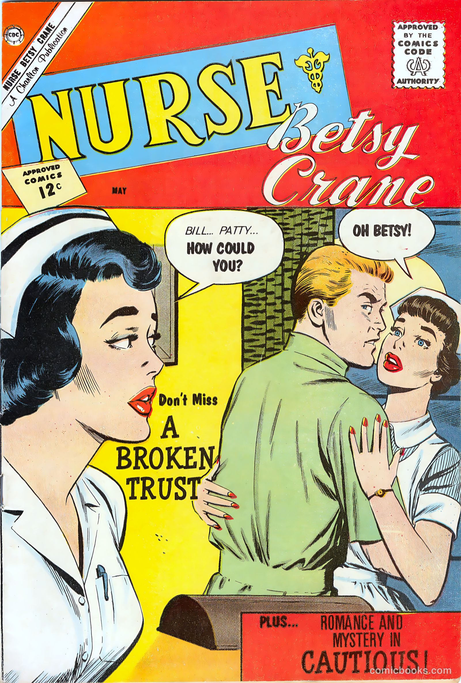 Nurse Betsy Crane #16 cover