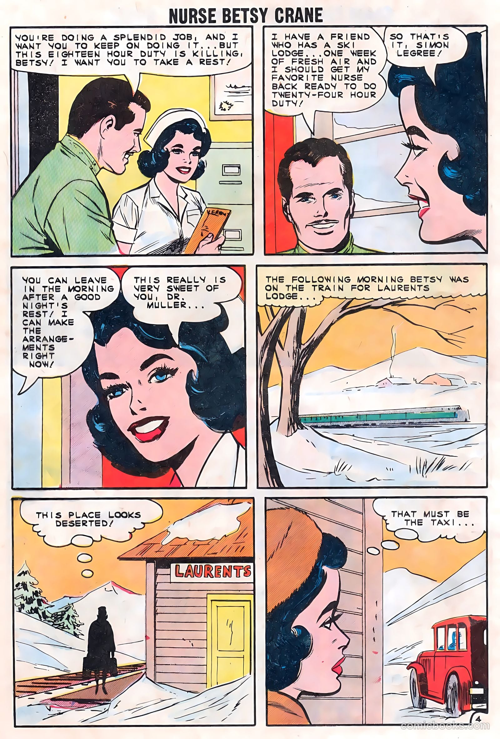 Nurse Betsy Crane #18 (1962) — page 12