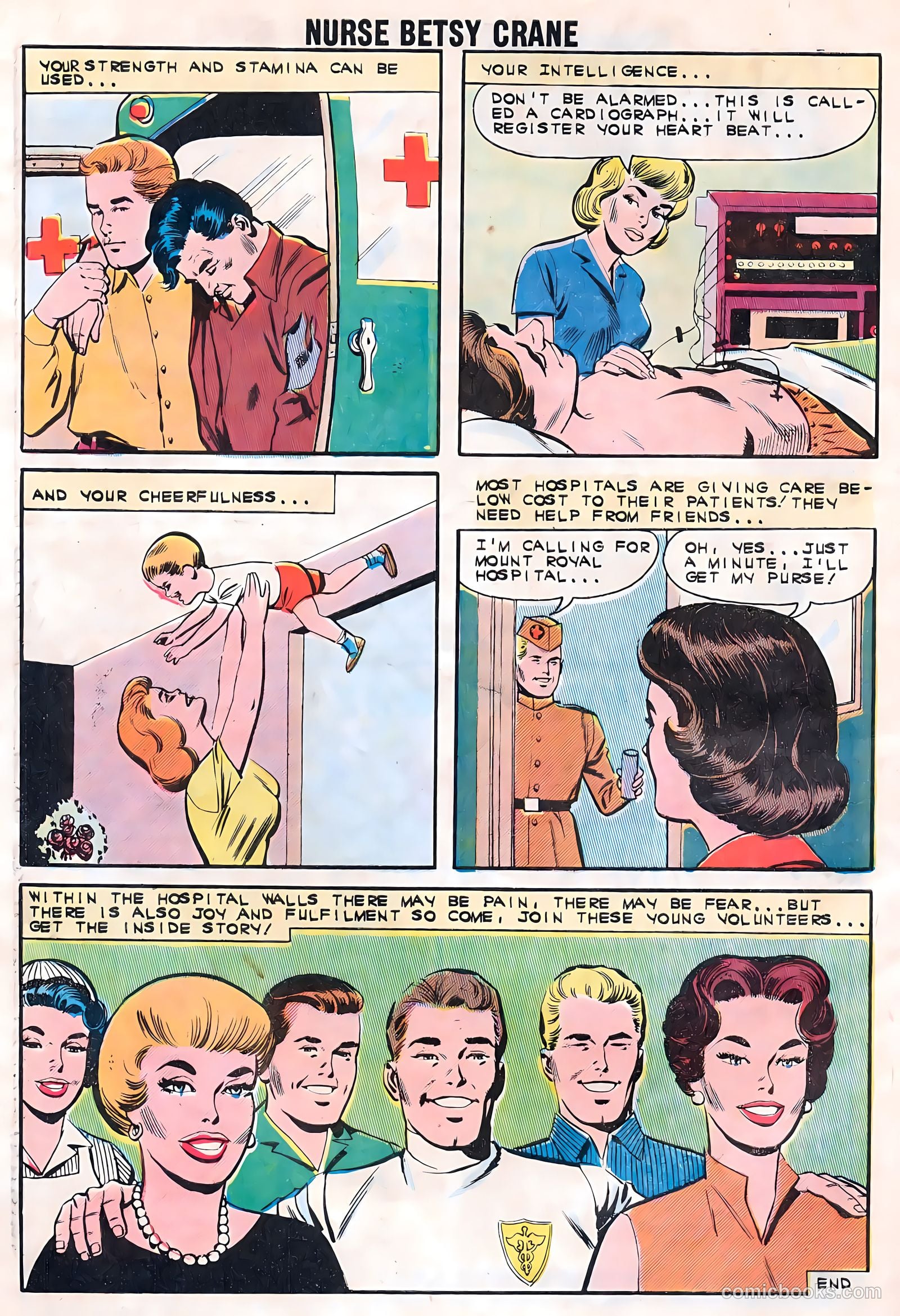 Nurse Betsy Crane #18 (1962) — page 32