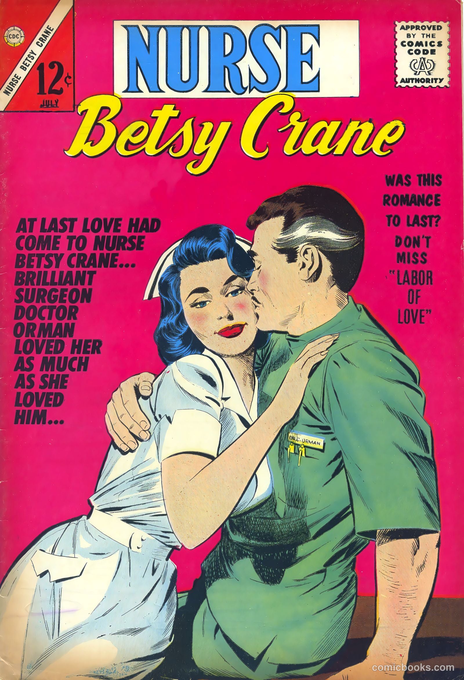 Nurse Betsy Crane #23 cover