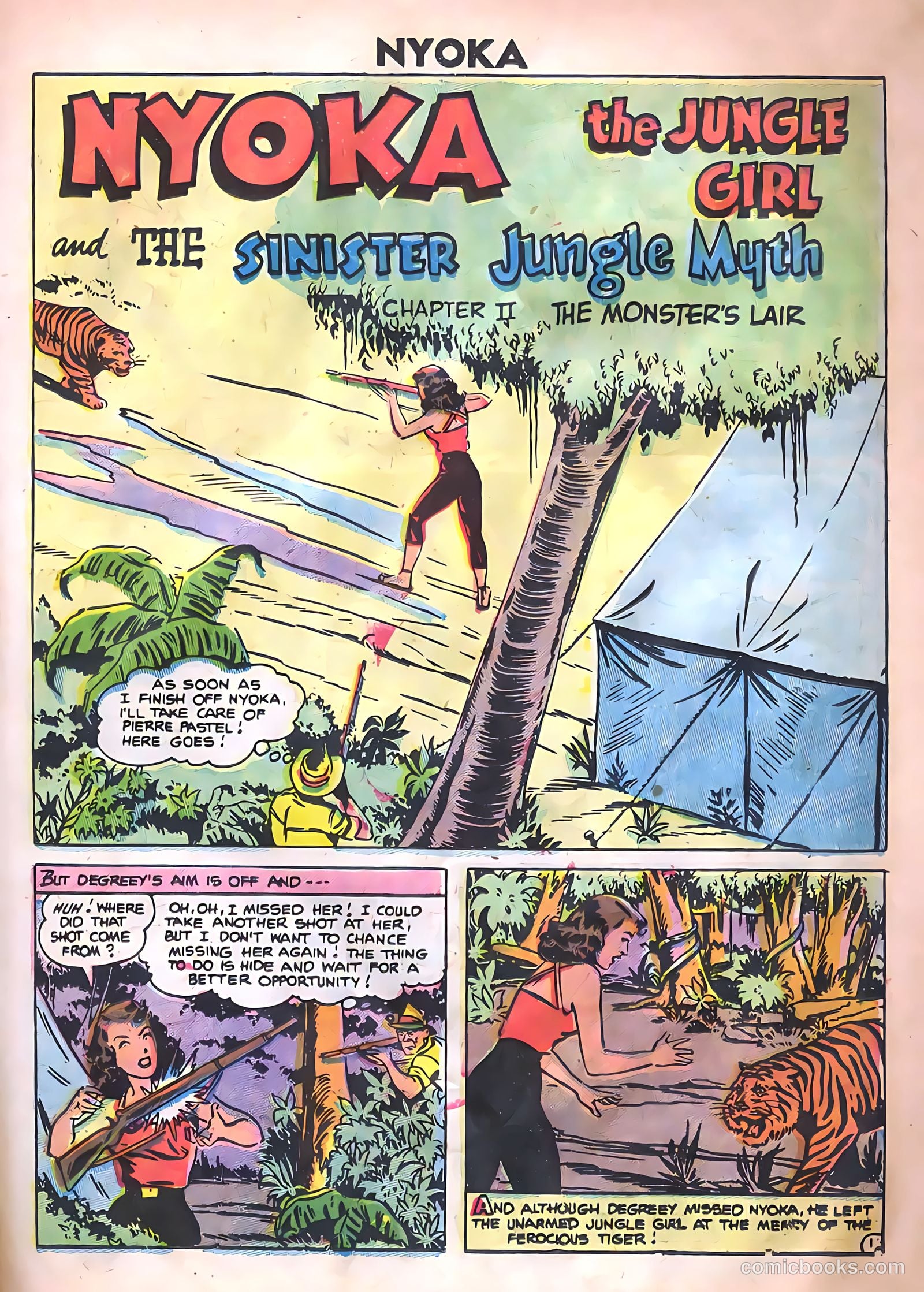 Nyoka the Jungle Girl #14 (1955, Charlton) — page 11 of 36