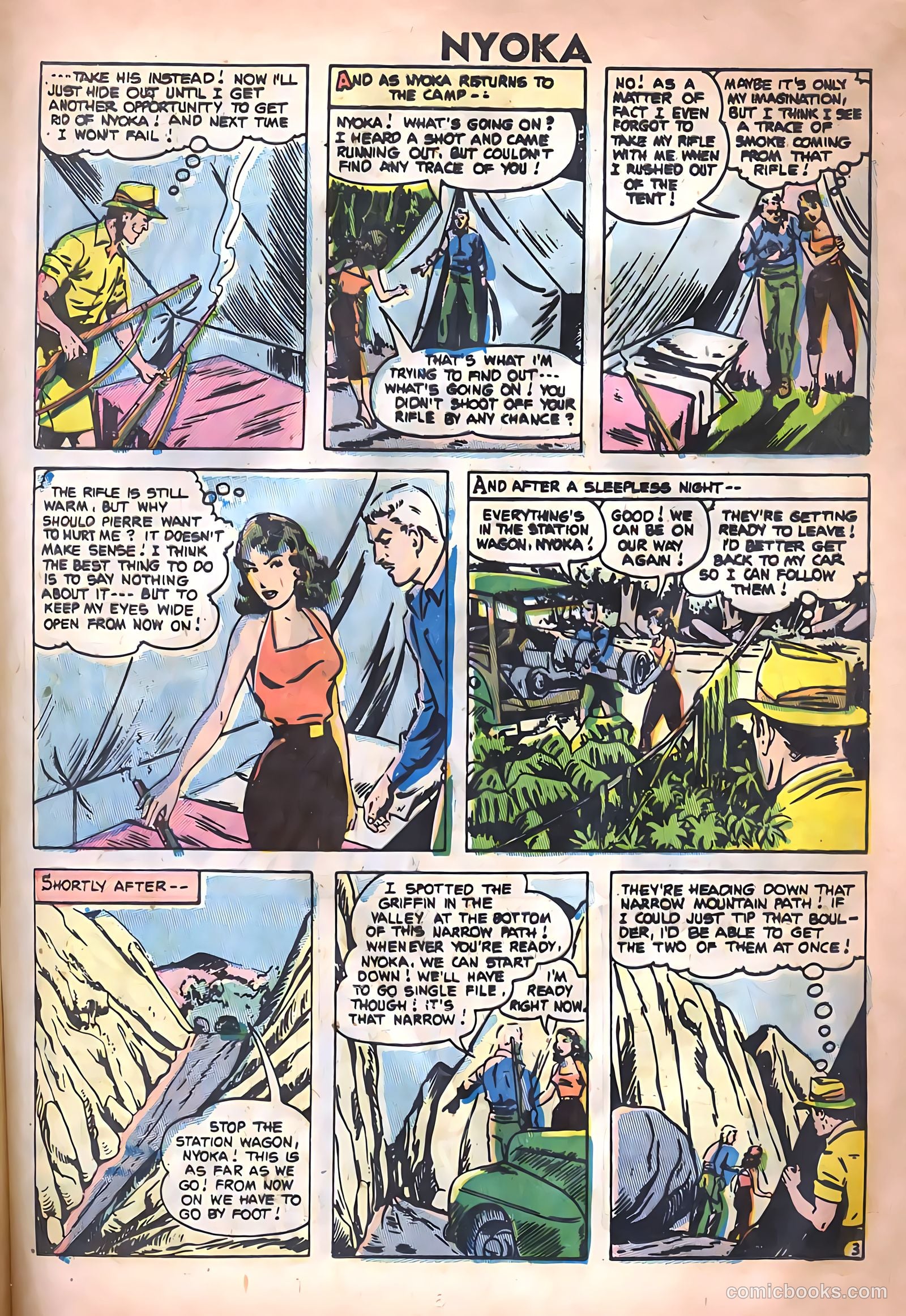 Nyoka the Jungle Girl #14 (1955, Charlton) — page 13 of 36
